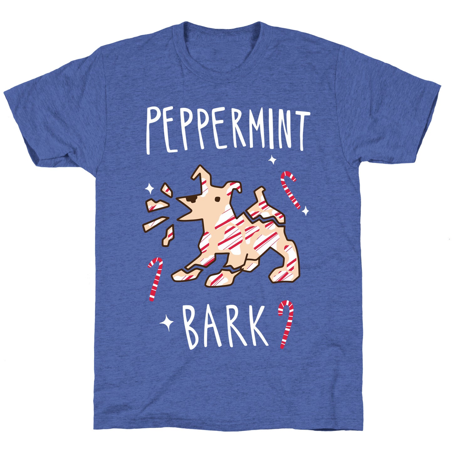 Peppermint Bark Unisex Triblend Tee