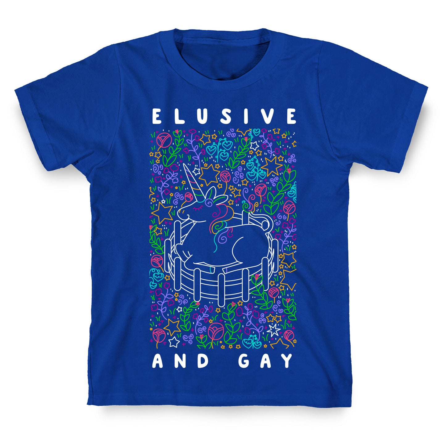 Elusive And Gay Unicorn T-Shirt