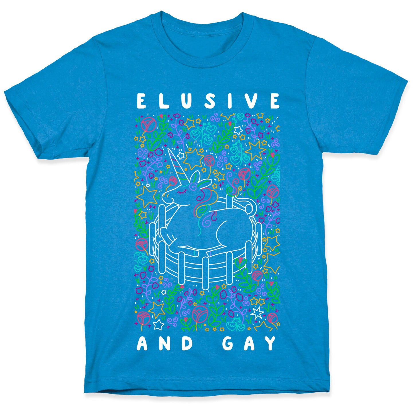 Elusive And Gay Unicorn T-Shirt