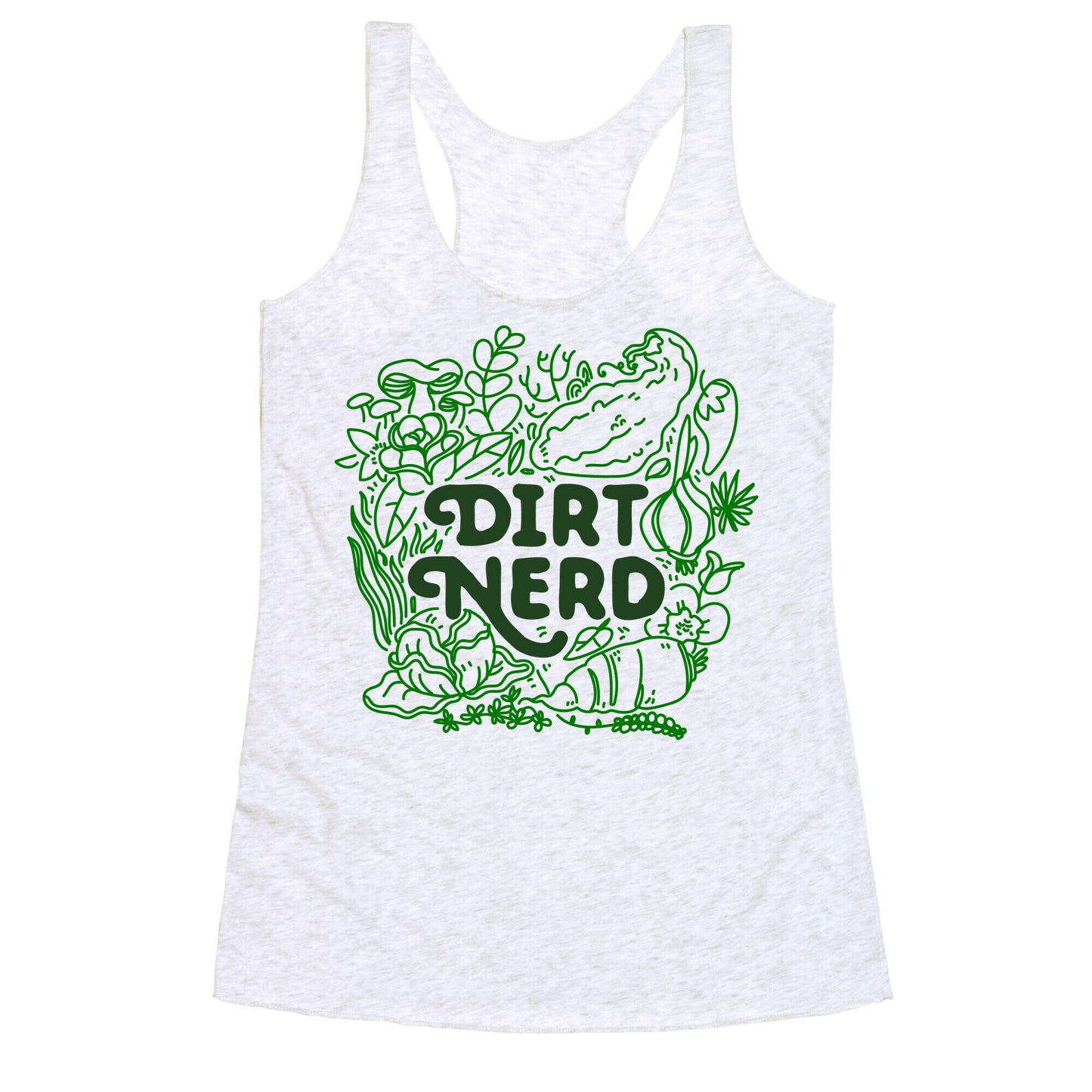 Dirt Nerd Racerback Tank