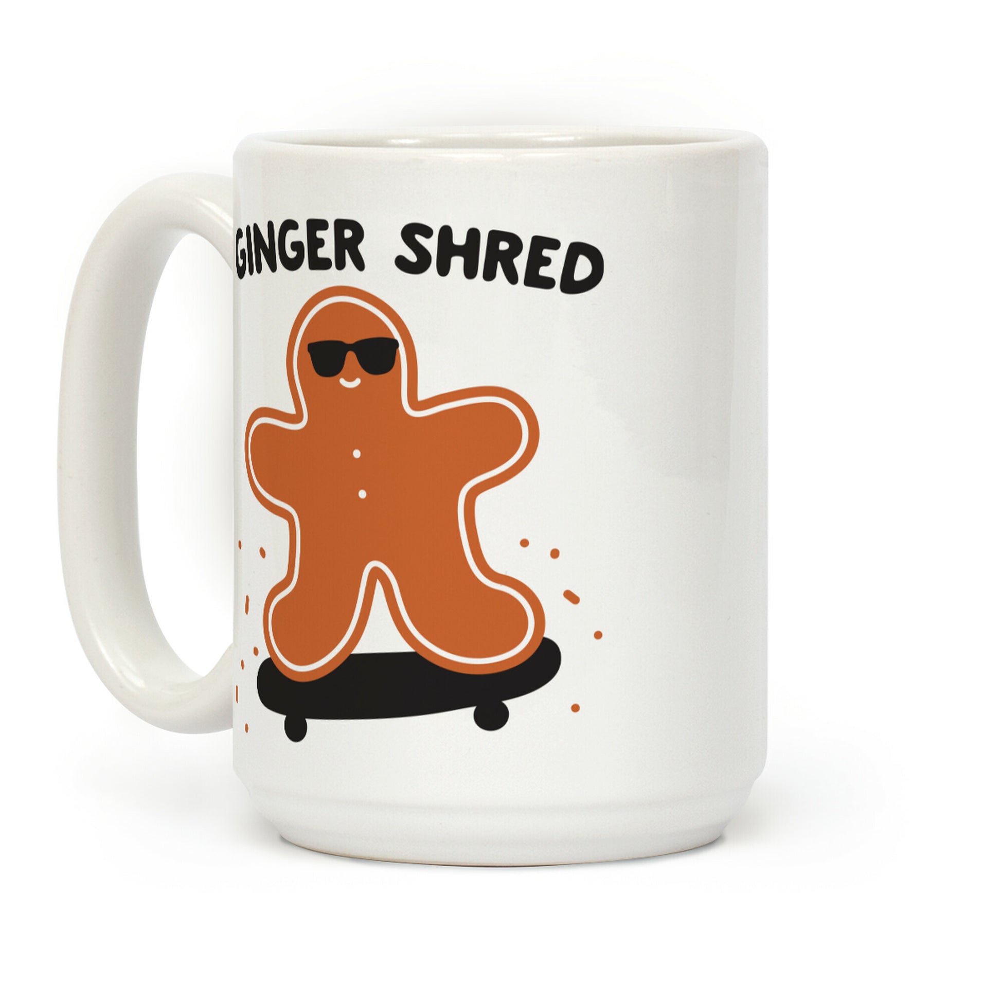 Ginger Shred Skateboarding Coffee Mug