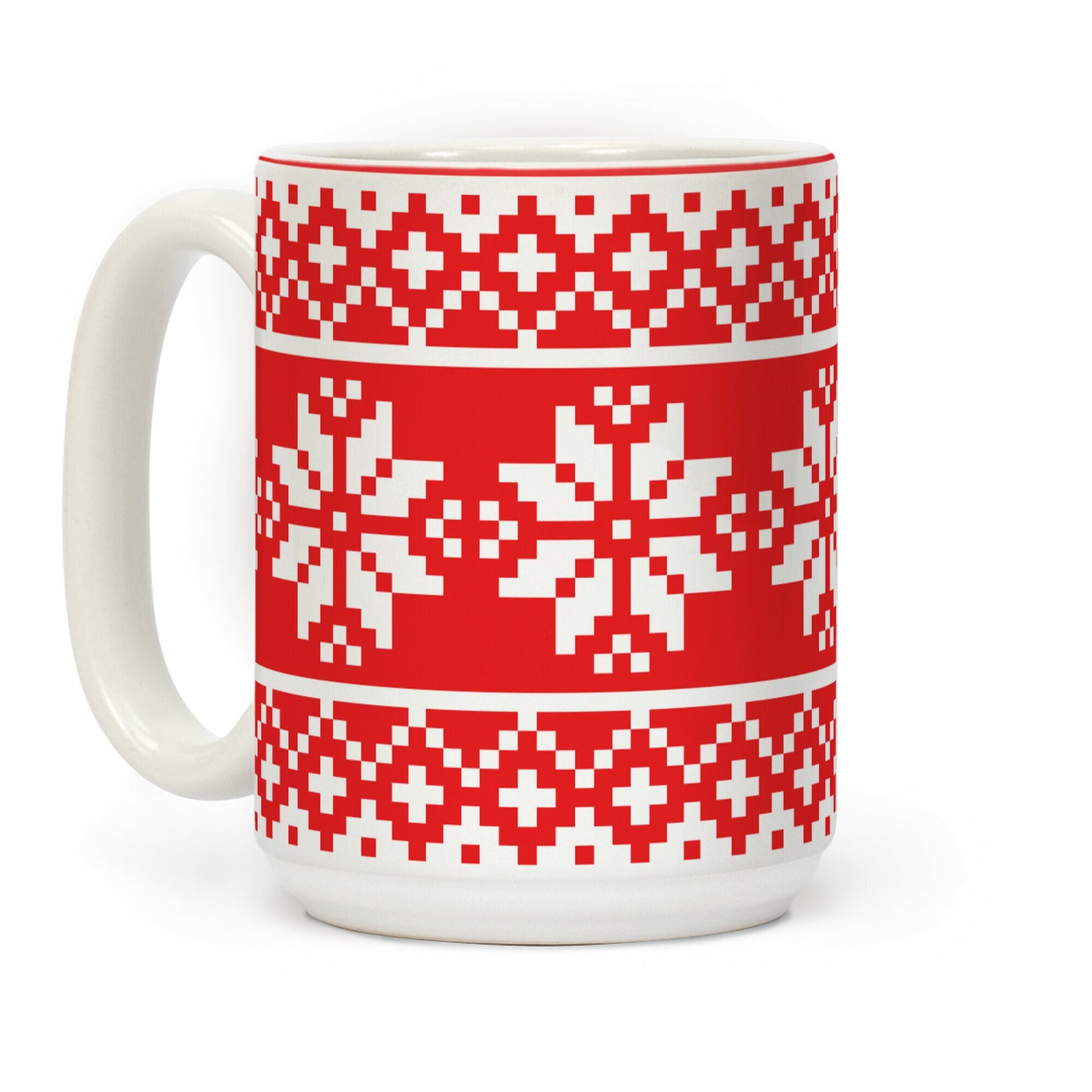 Christmas Sweater Pattern Coffee Mug