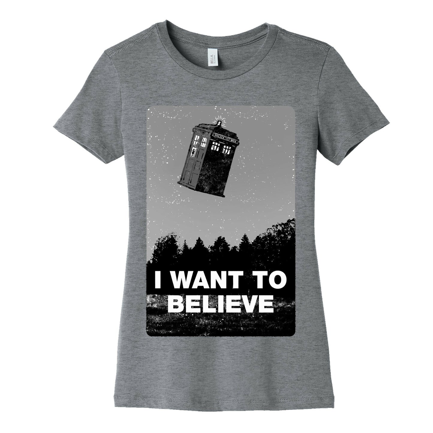 I Want To Believe (doctor who) Women's Cotton Tee