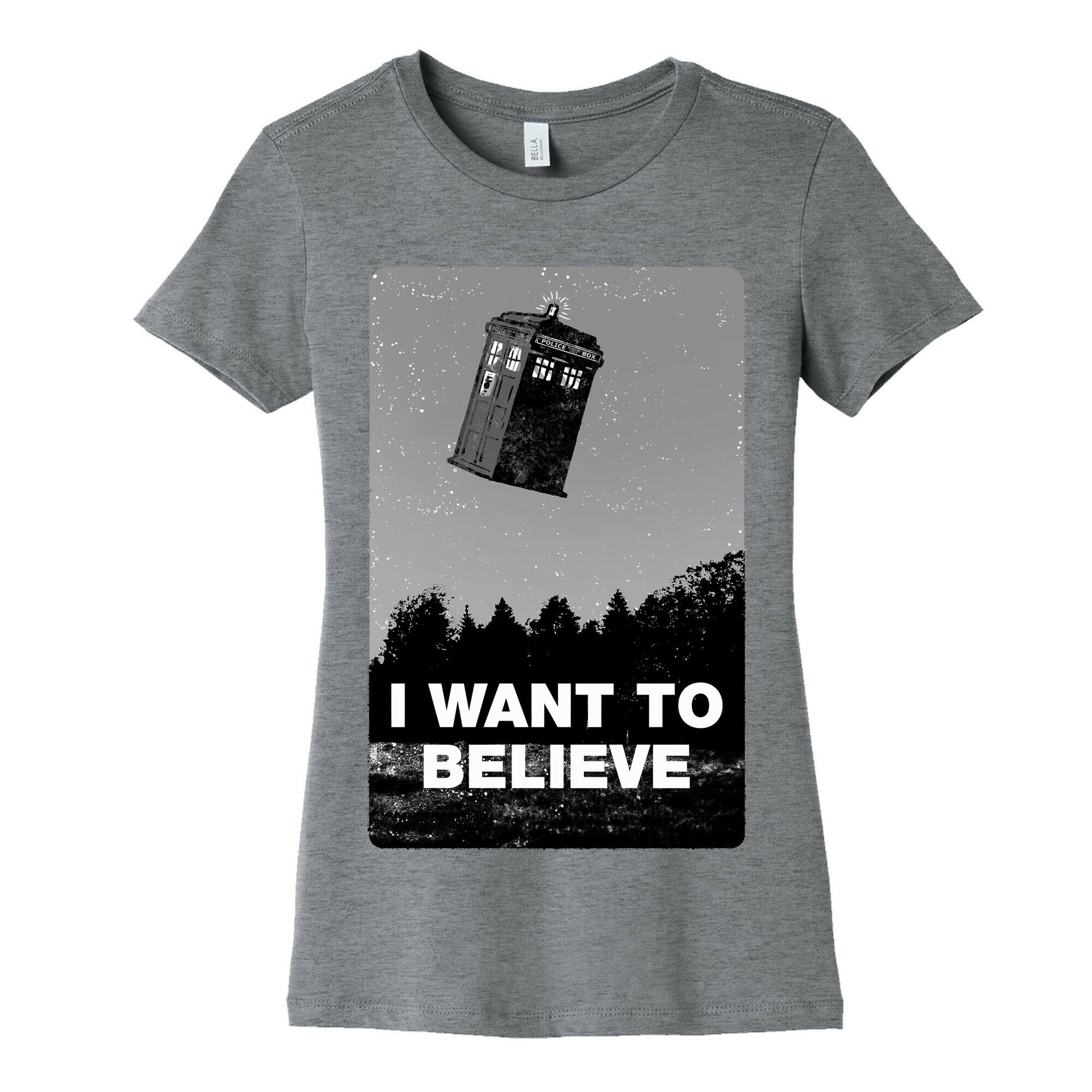 I Want To Believe (doctor who) Women's Cotton Tee