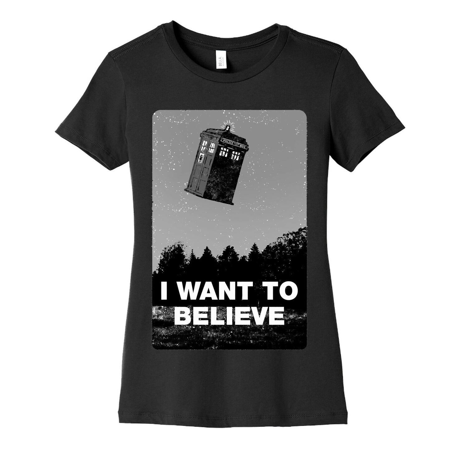 I Want To Believe (doctor who) Women's Cotton Tee