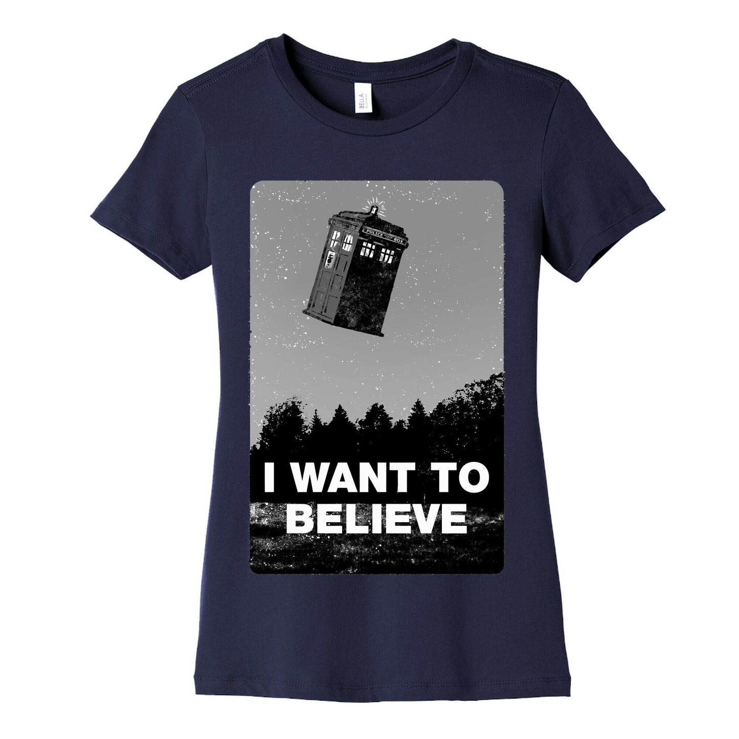 I Want To Believe (doctor who) Women's Cotton Tee