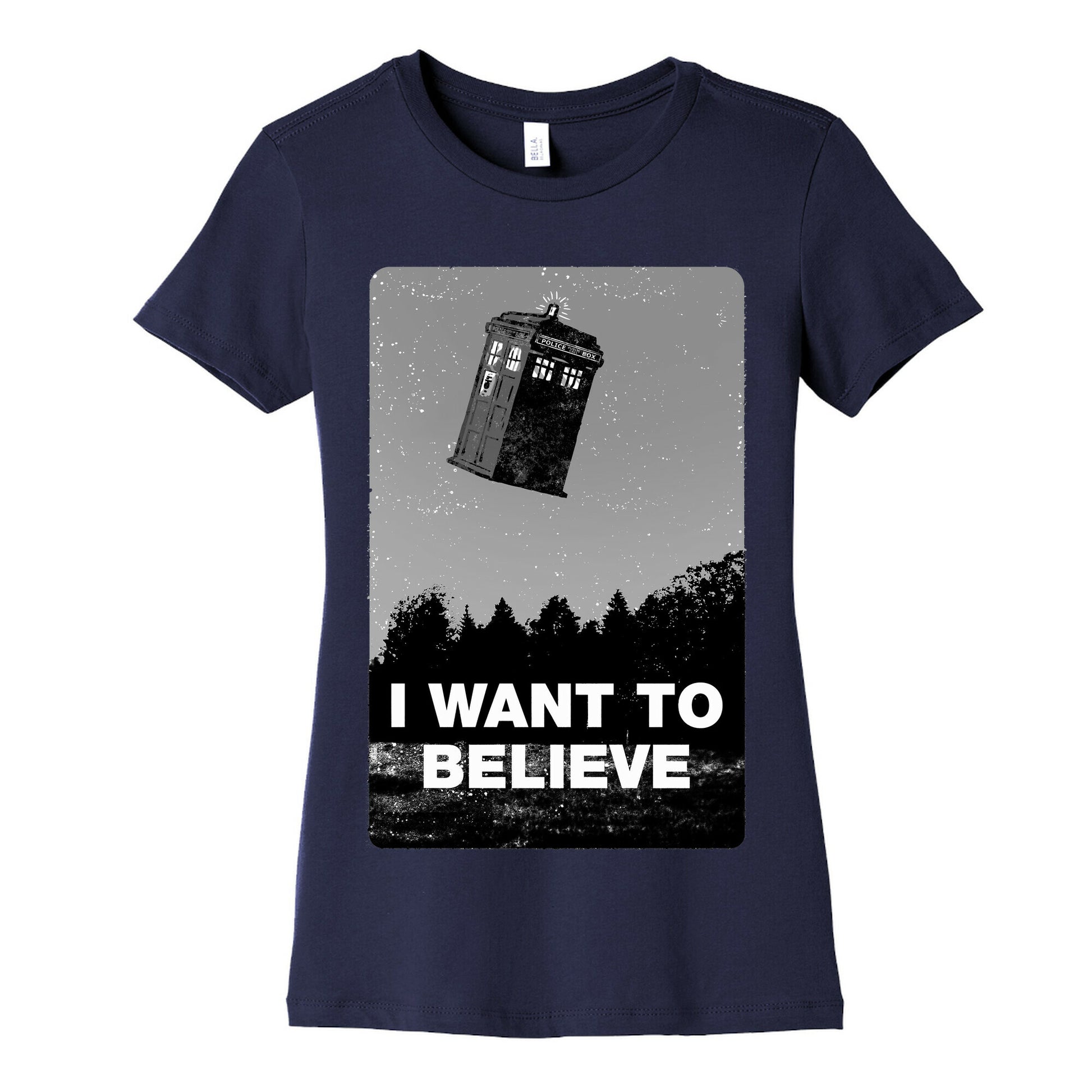 I Want To Believe (doctor who) Women's Cotton Tee