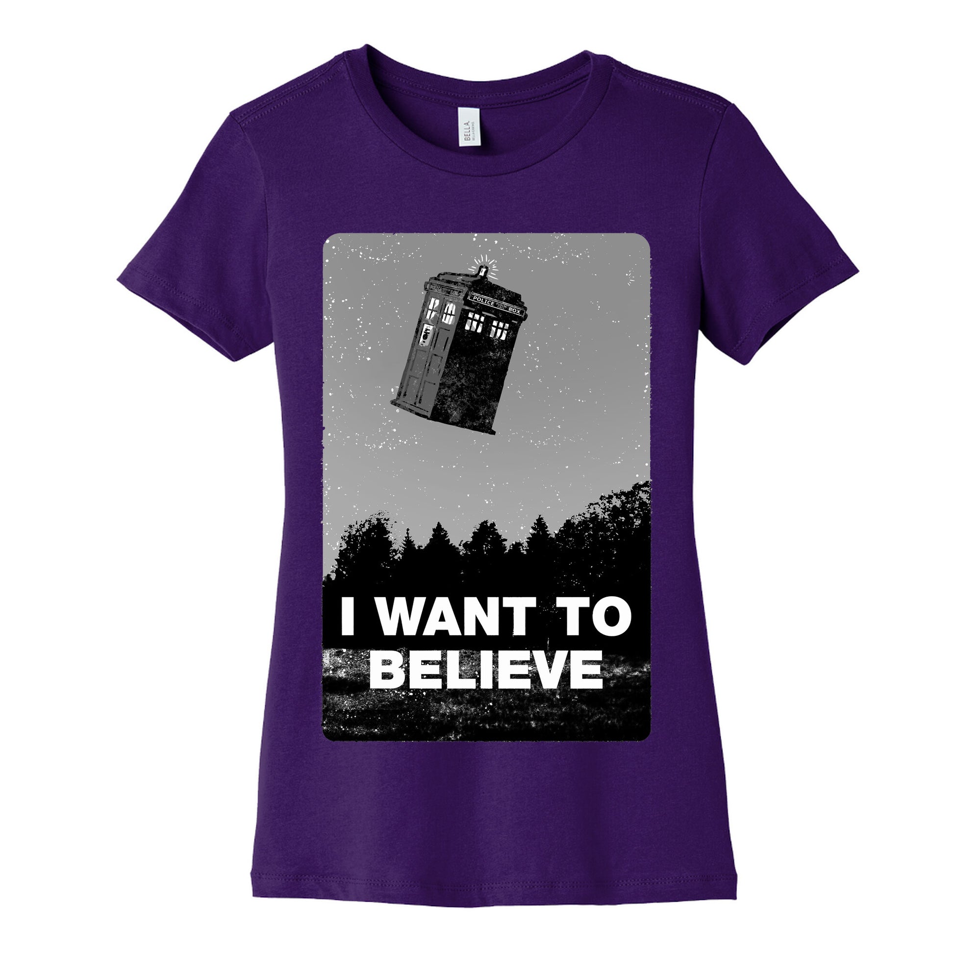 I Want To Believe (doctor who) Women's Cotton Tee
