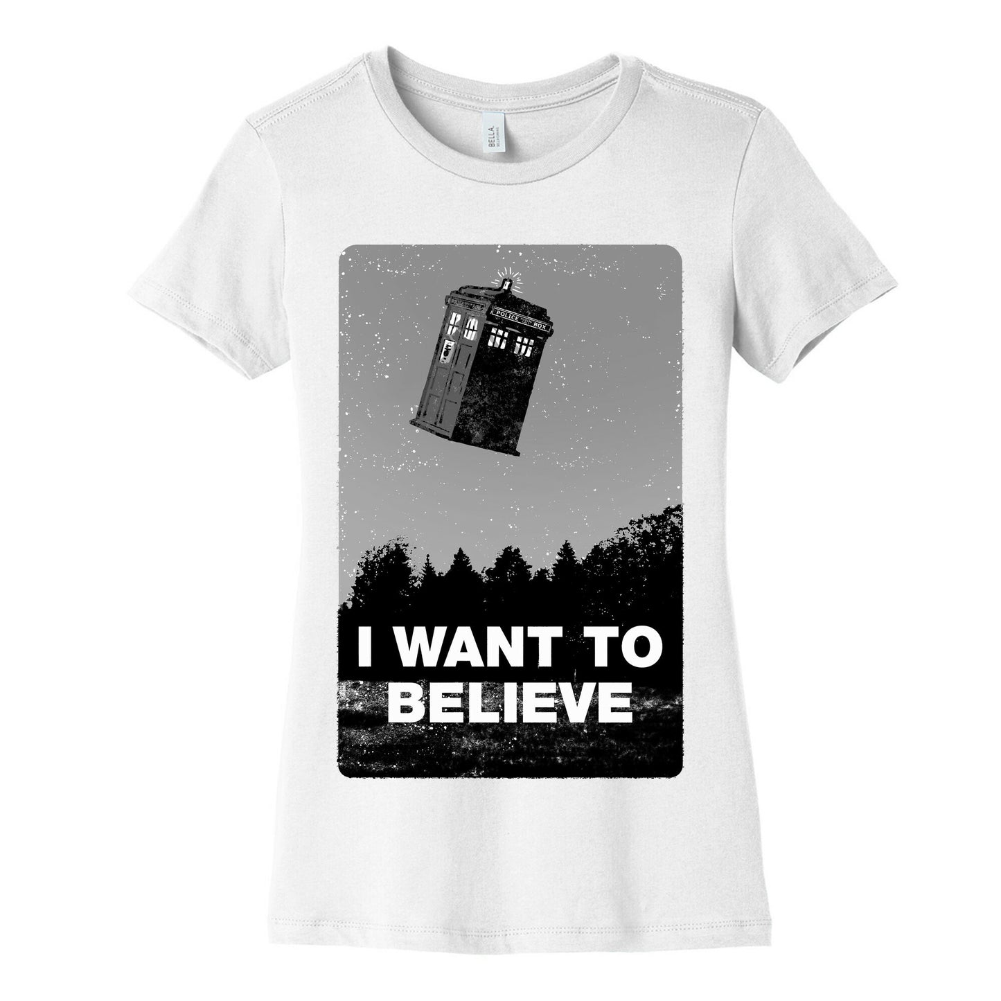 I Want To Believe (doctor who) Women's Cotton Tee