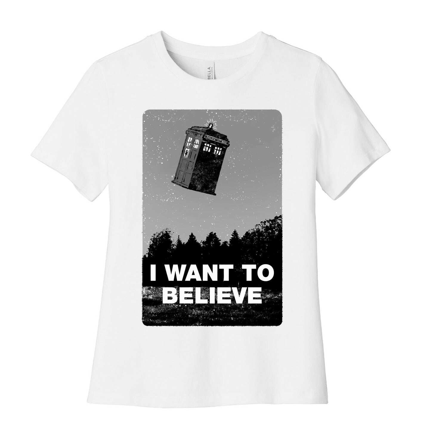 I Want To Believe (doctor who) Women's Cotton Tee