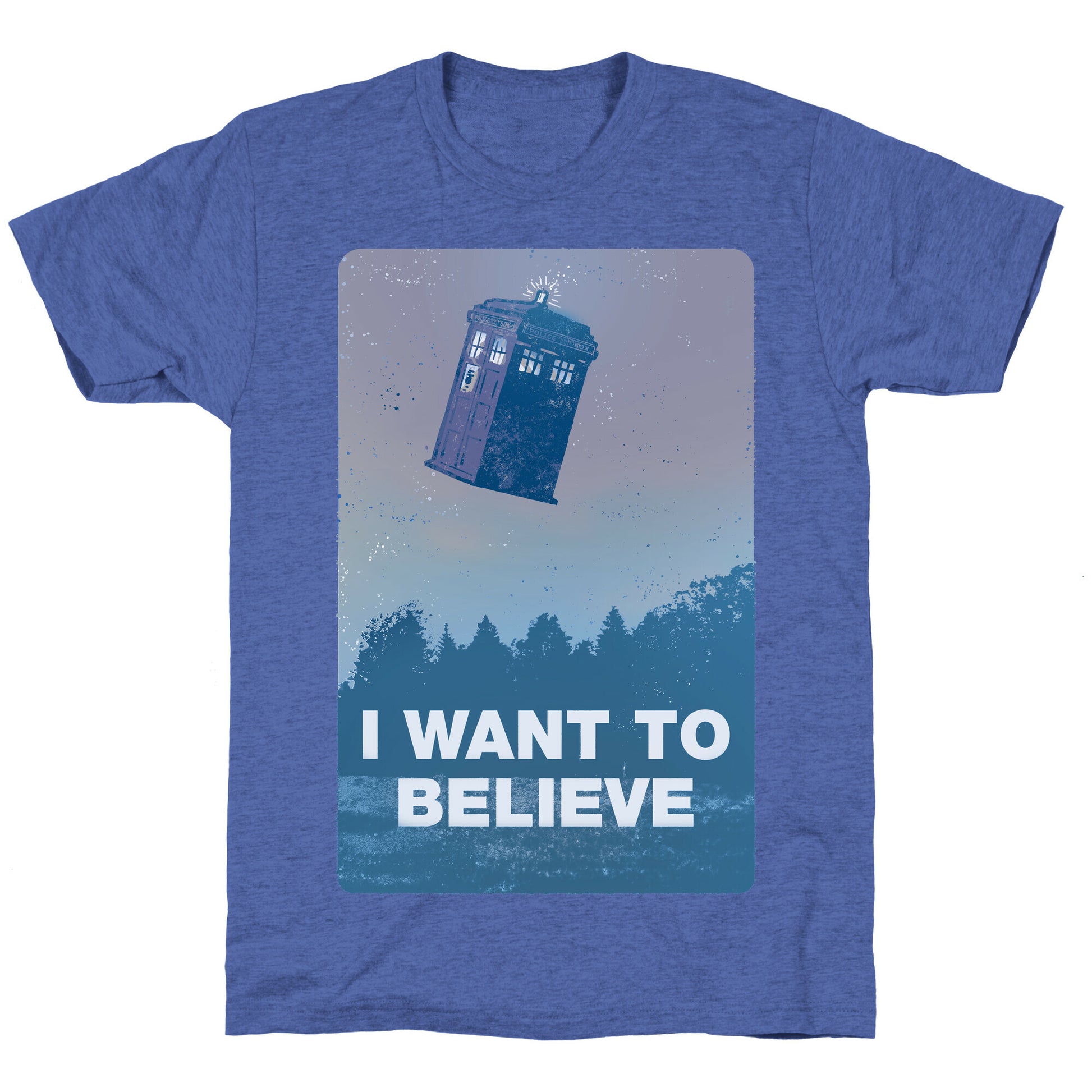 I Want To Believe (Doctor Who) Unisex Triblend Tee