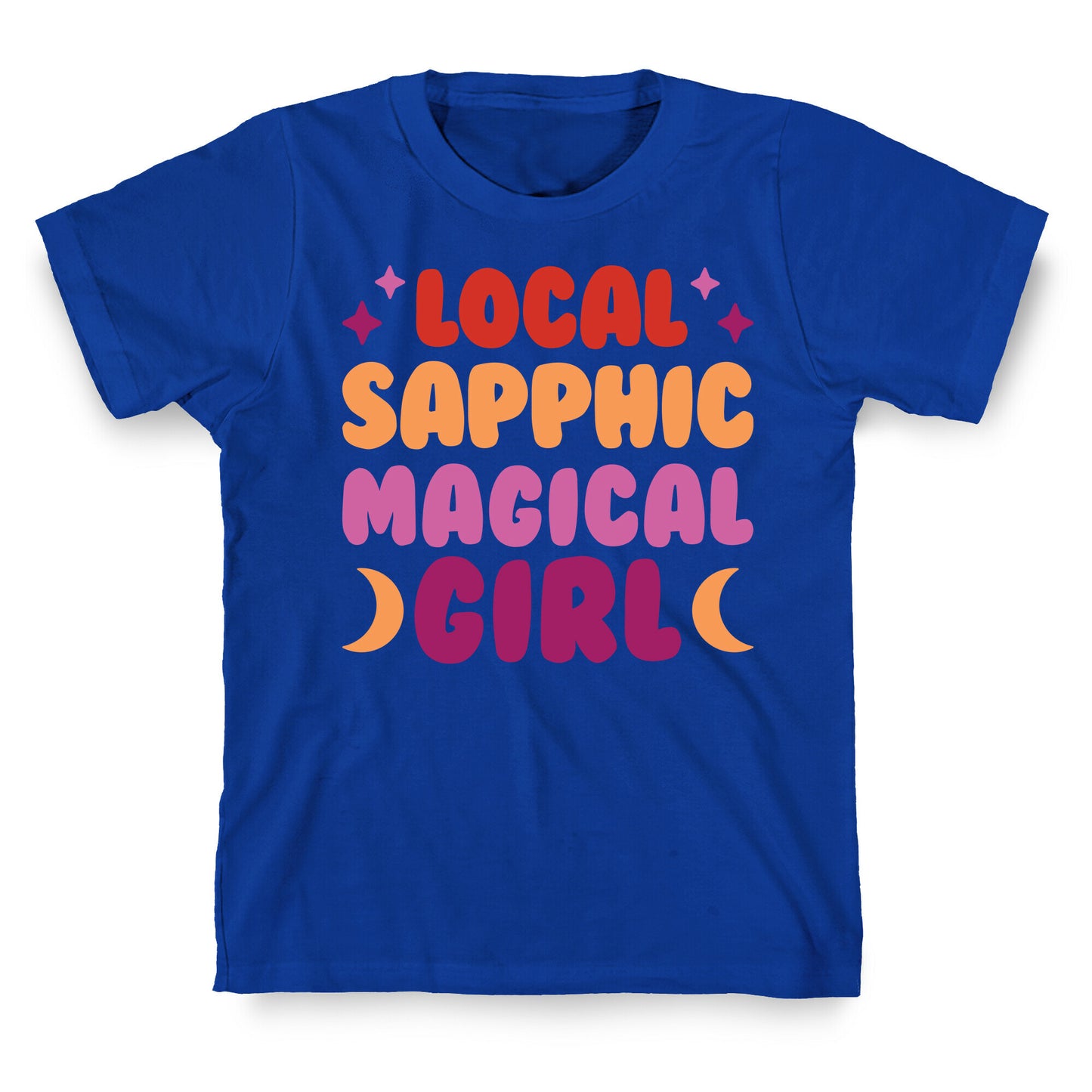 Local Sapphic Magical Girl T-Shirt