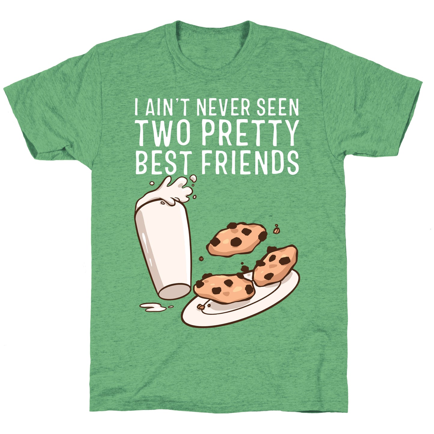 Best Friends Milk N' Cookies Unisex Triblend Tee