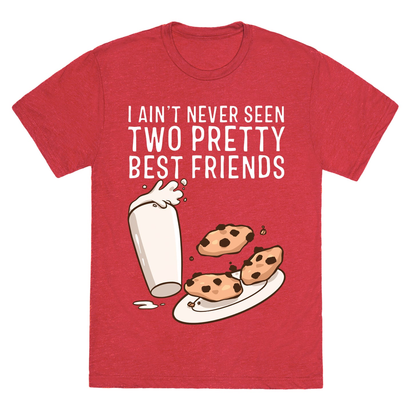 Best Friends Milk N' Cookies Unisex Triblend Tee