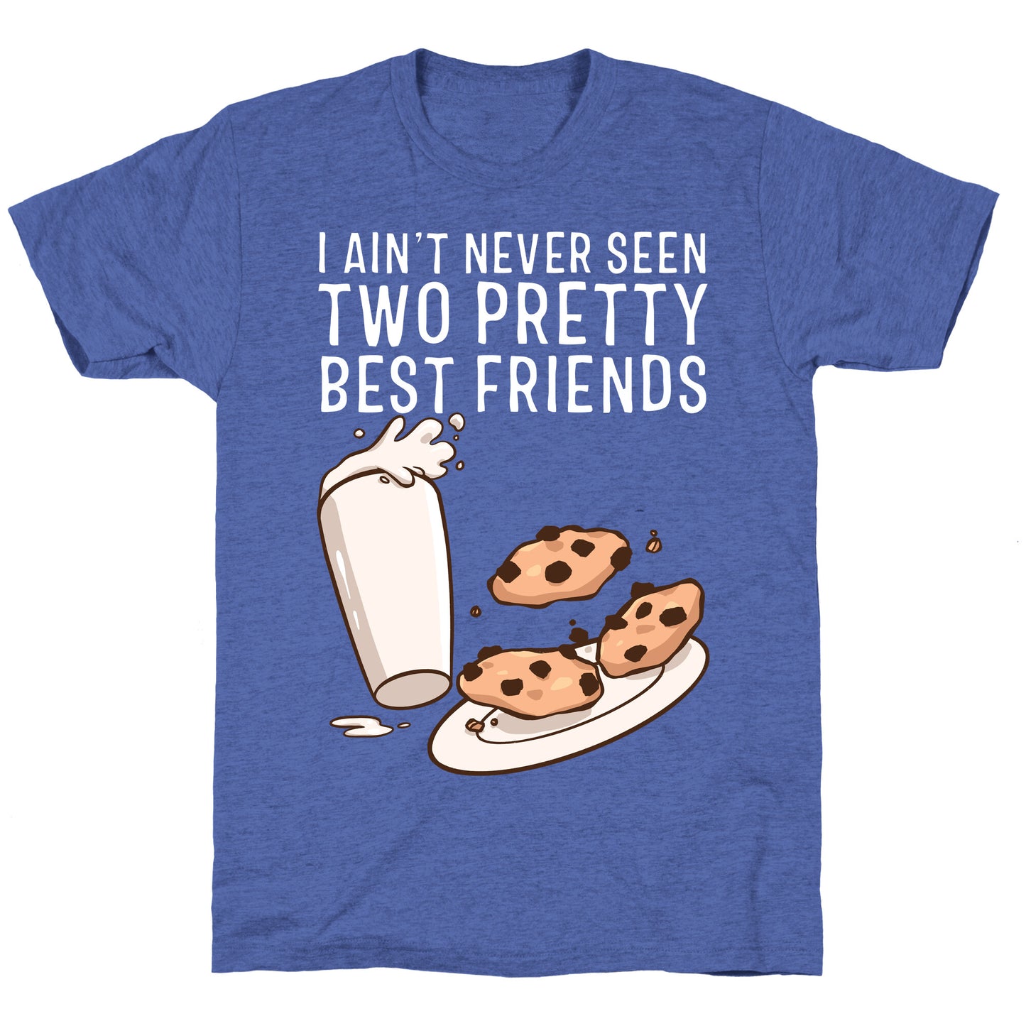 Best Friends Milk N' Cookies Unisex Triblend Tee