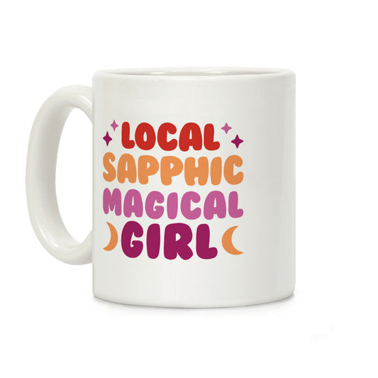 Local Sapphic Magical Girl Coffee Mug