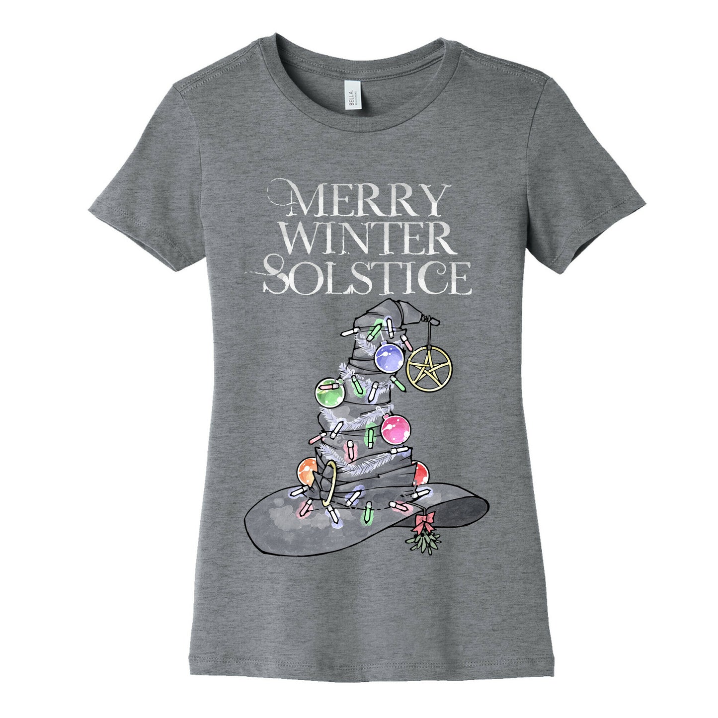 Merry Winter Solstice Women's Cotton Tee