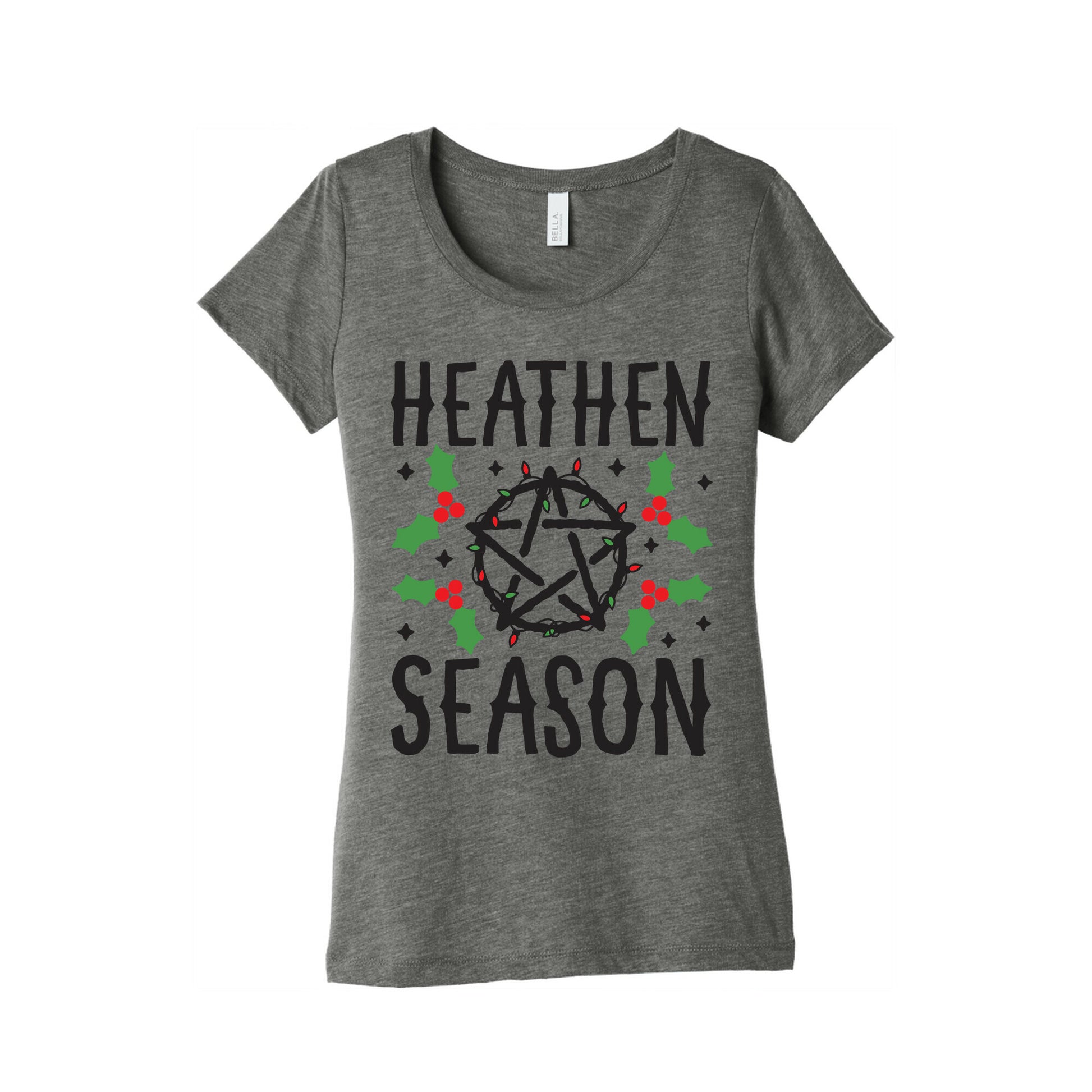 Heathen Season Christmas Women's Triblend Tee