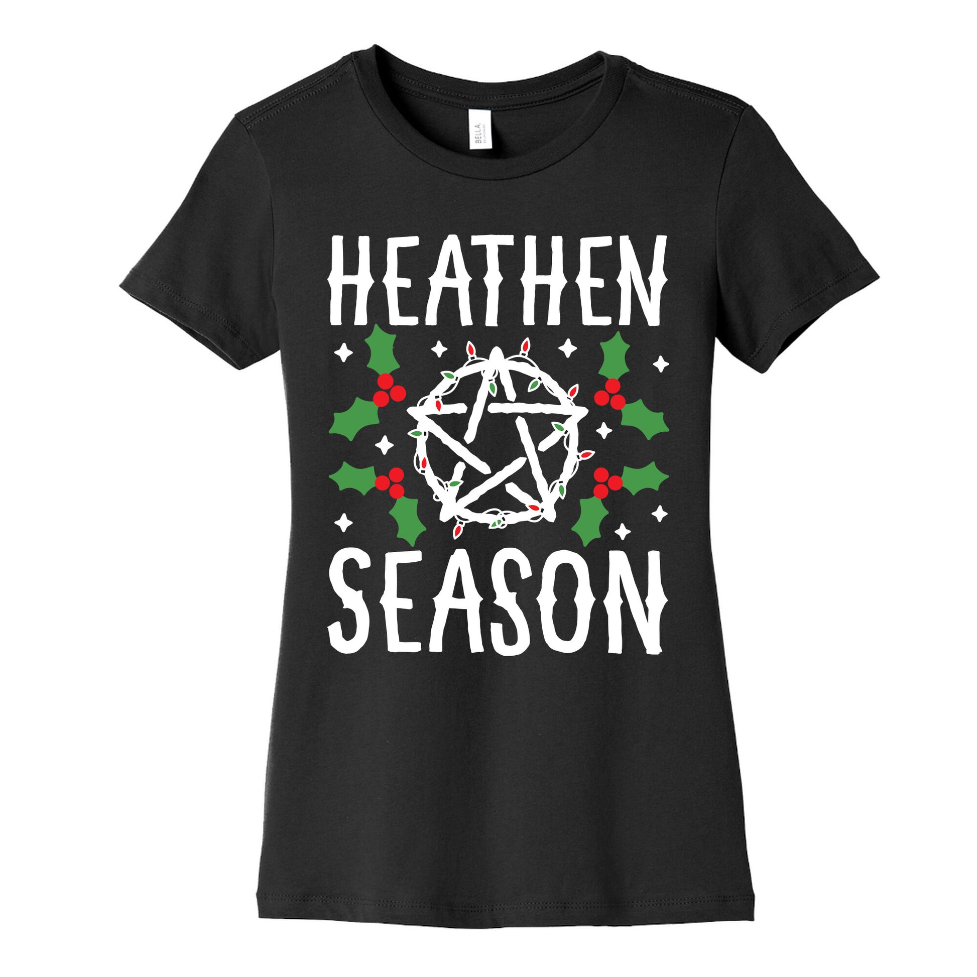 Heathen Season Christmas Women's Cotton Tee