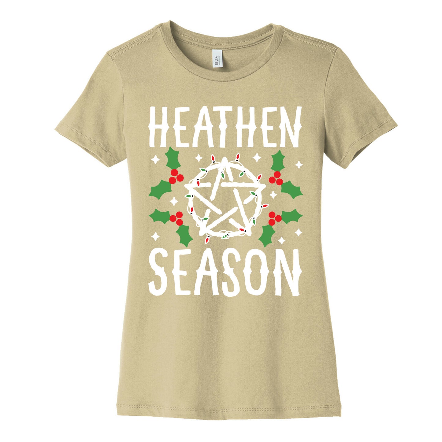 Heathen Season Christmas Women's Cotton Tee