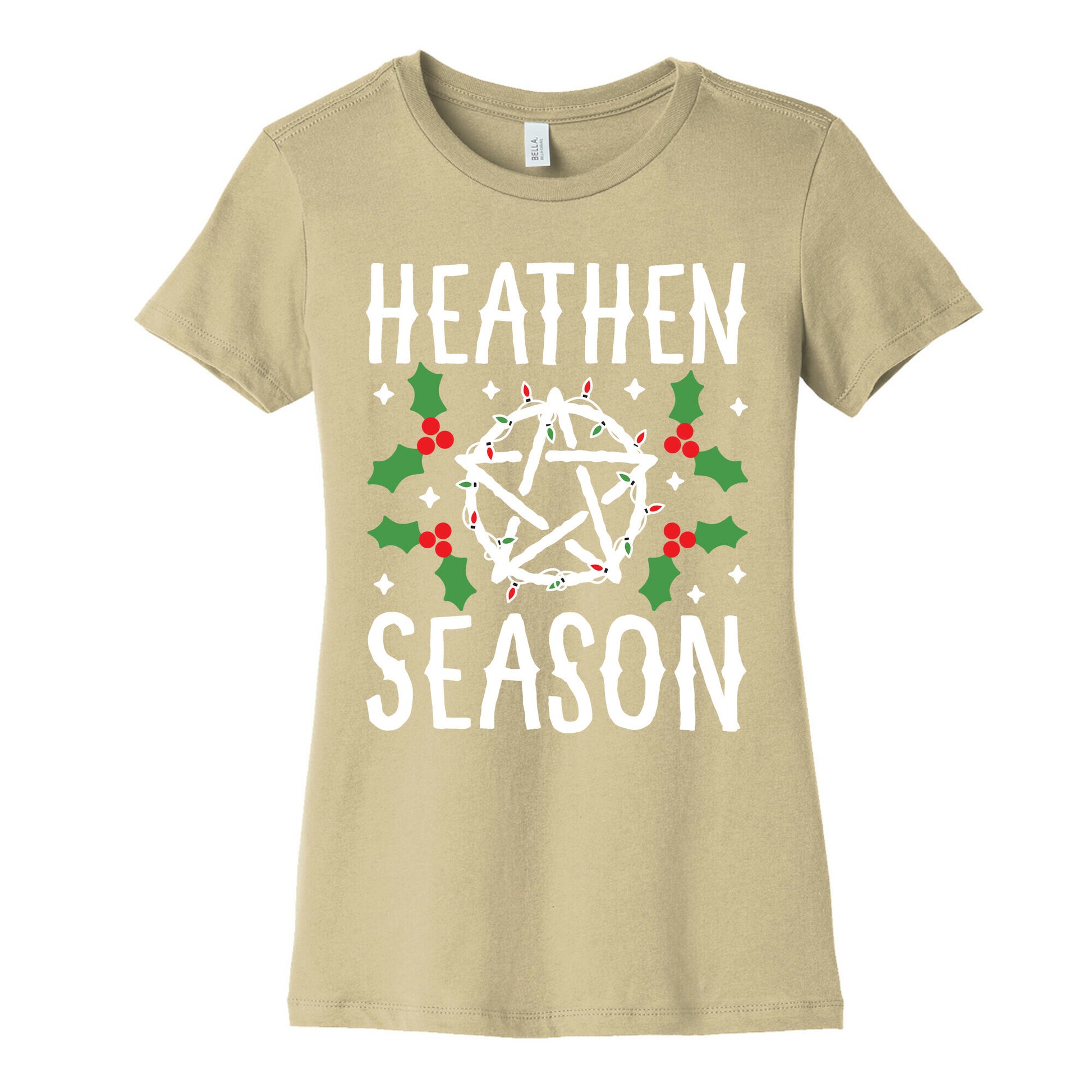 Heathen Season Christmas Women's Cotton Tee