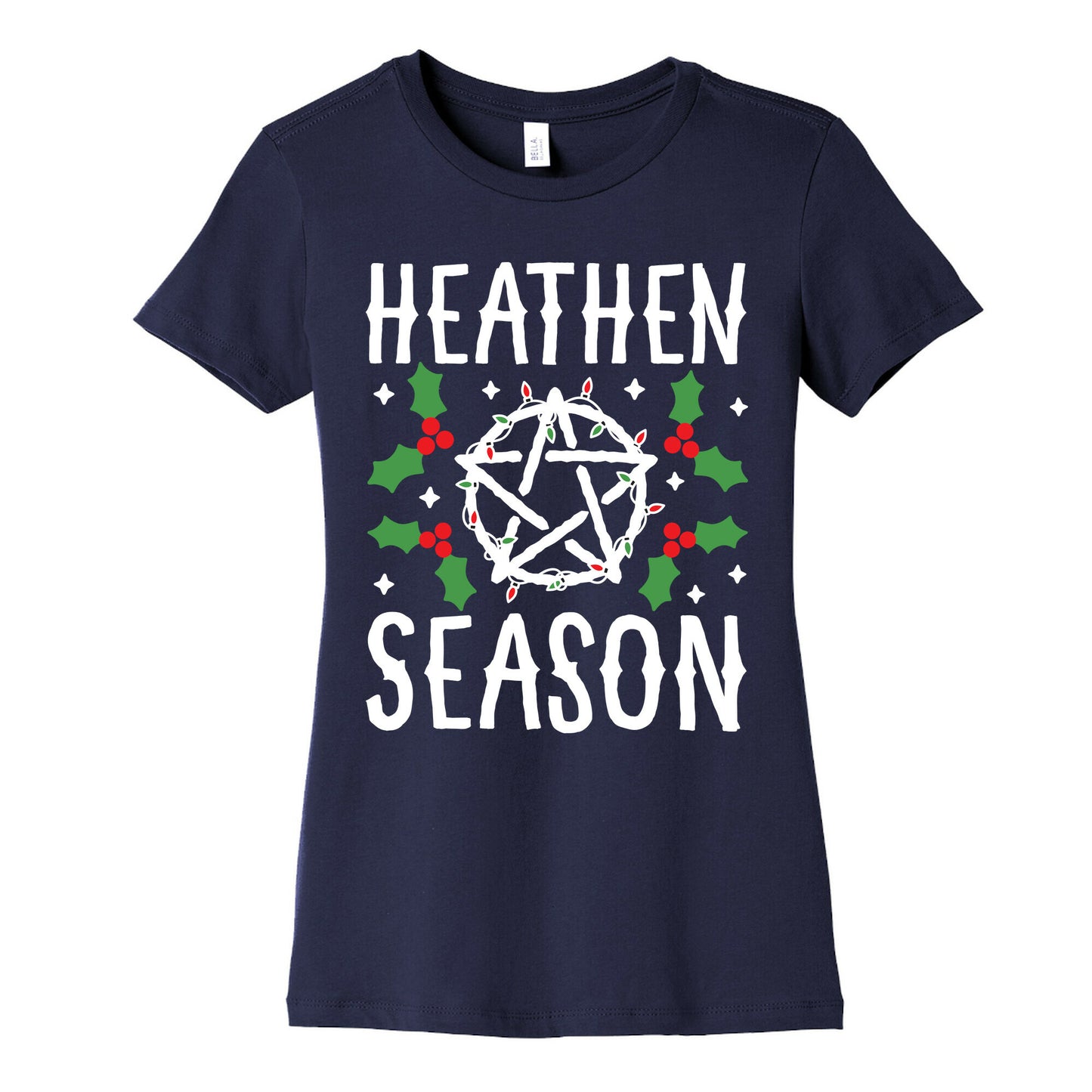 Heathen Season Christmas Women's Cotton Tee