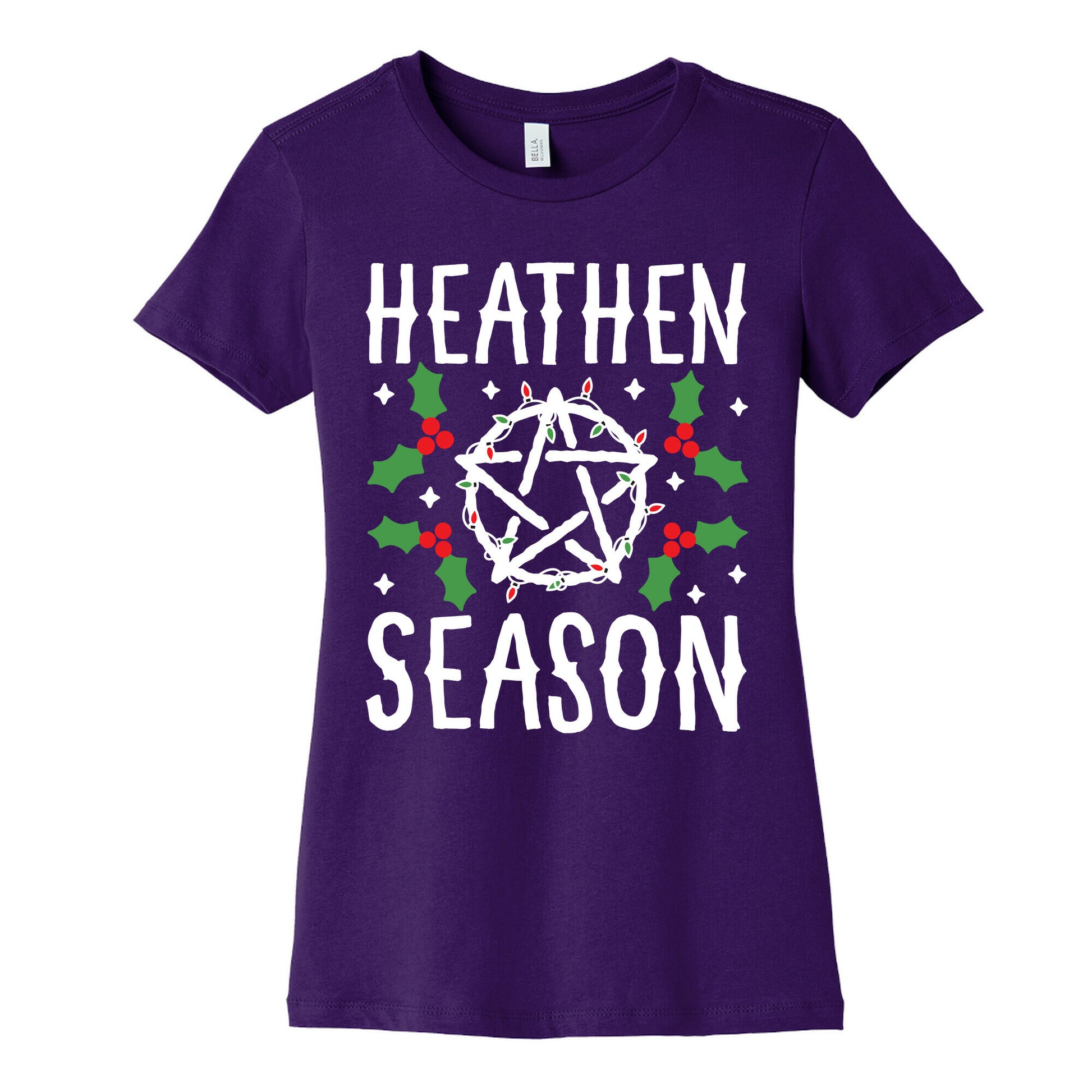 Heathen Season Christmas Women's Cotton Tee