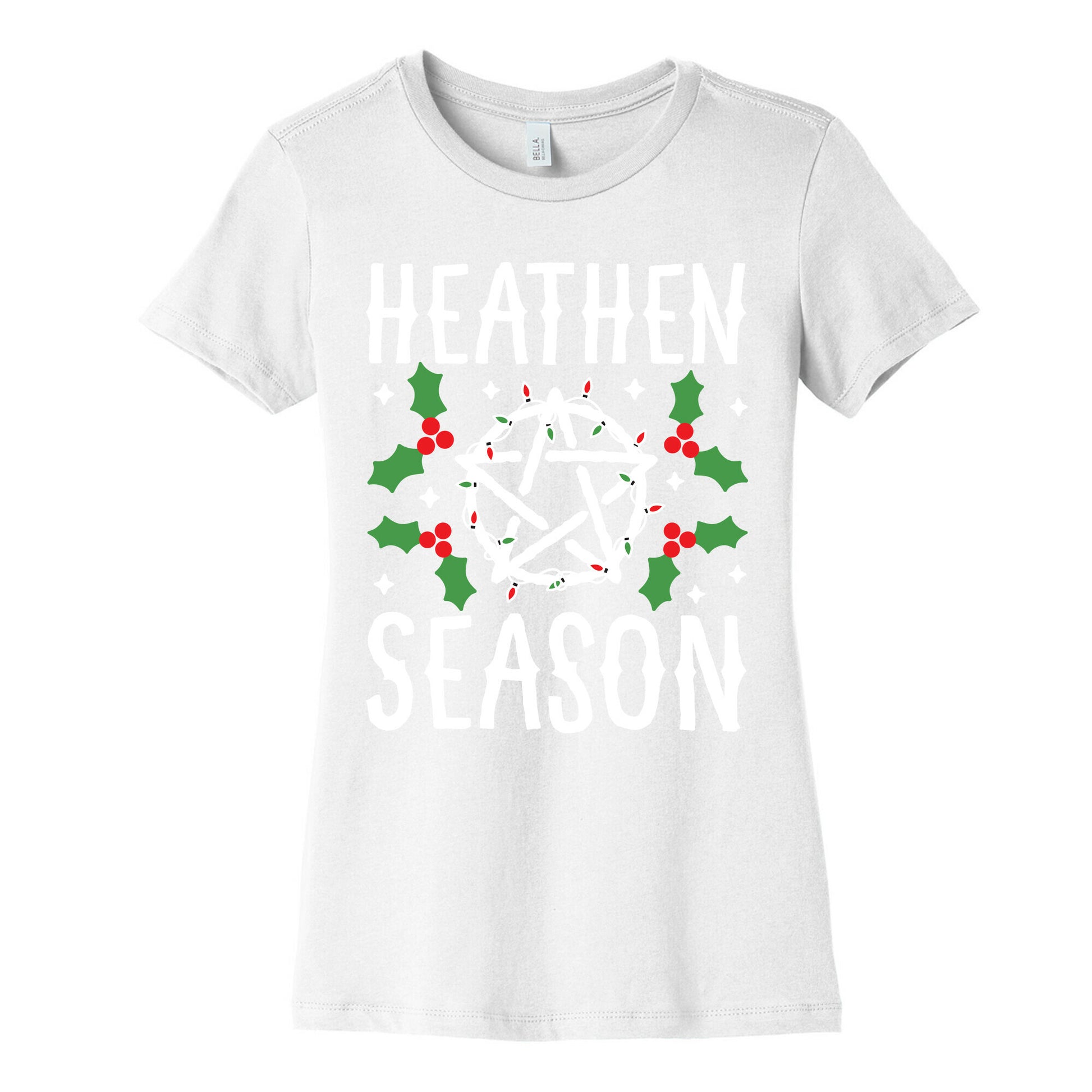 Heathen Season Christmas Women's Cotton Tee