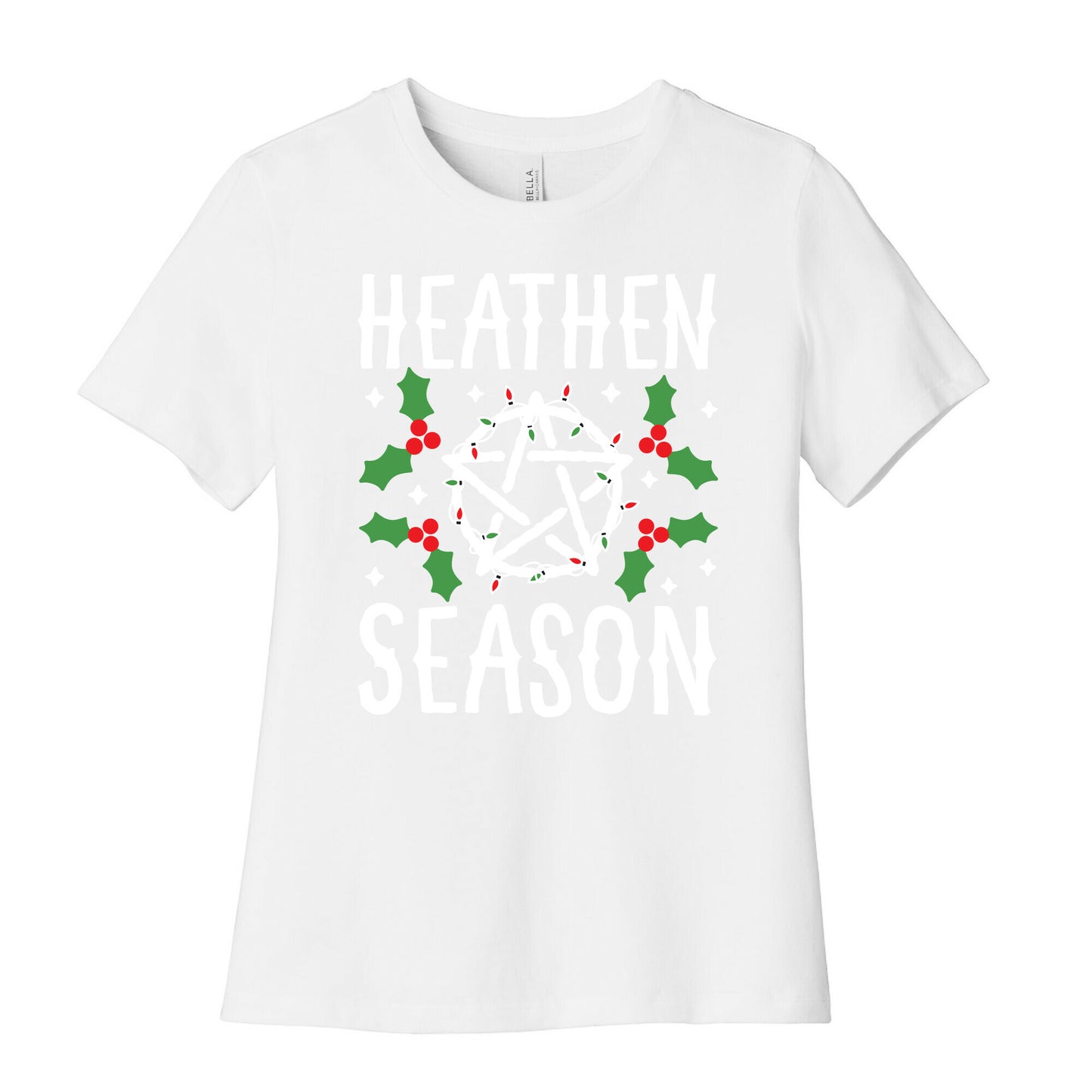 Heathen Season Christmas Women's Cotton Tee