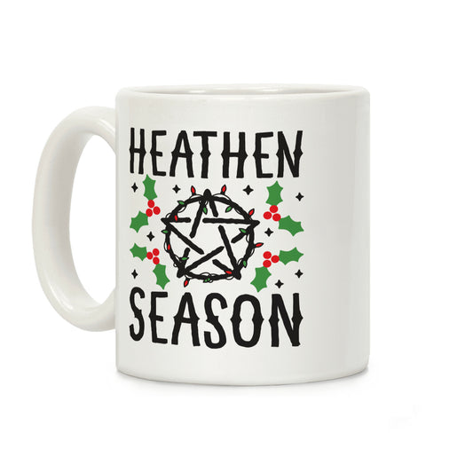 Heathen Season Christmas Coffee Mug