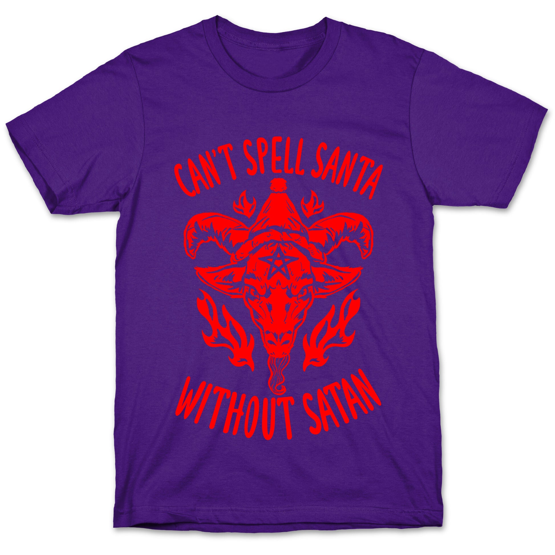 Can't Spell Santa Without Satan T-Shirt