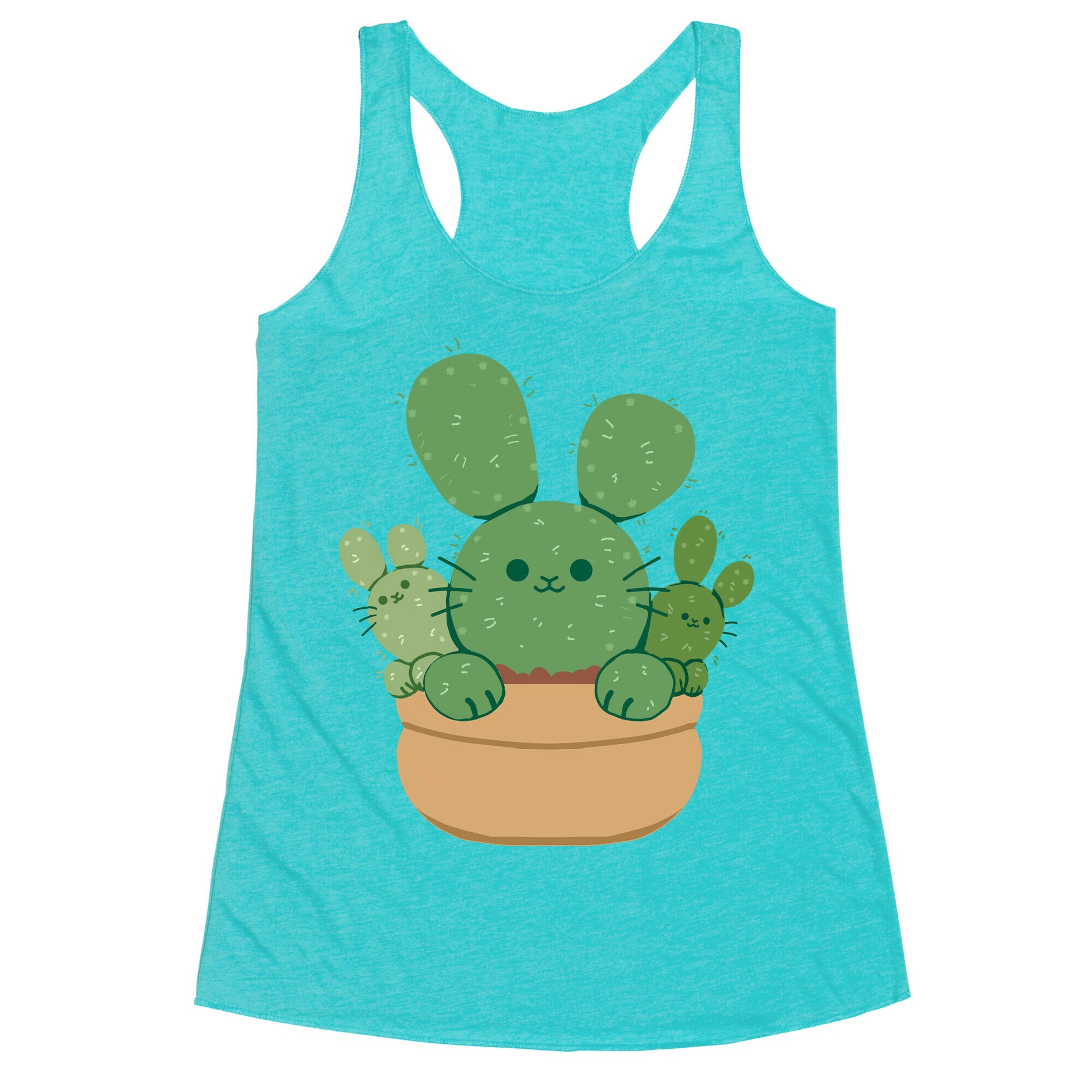 Bunny Ear Cactus Racerback Tank