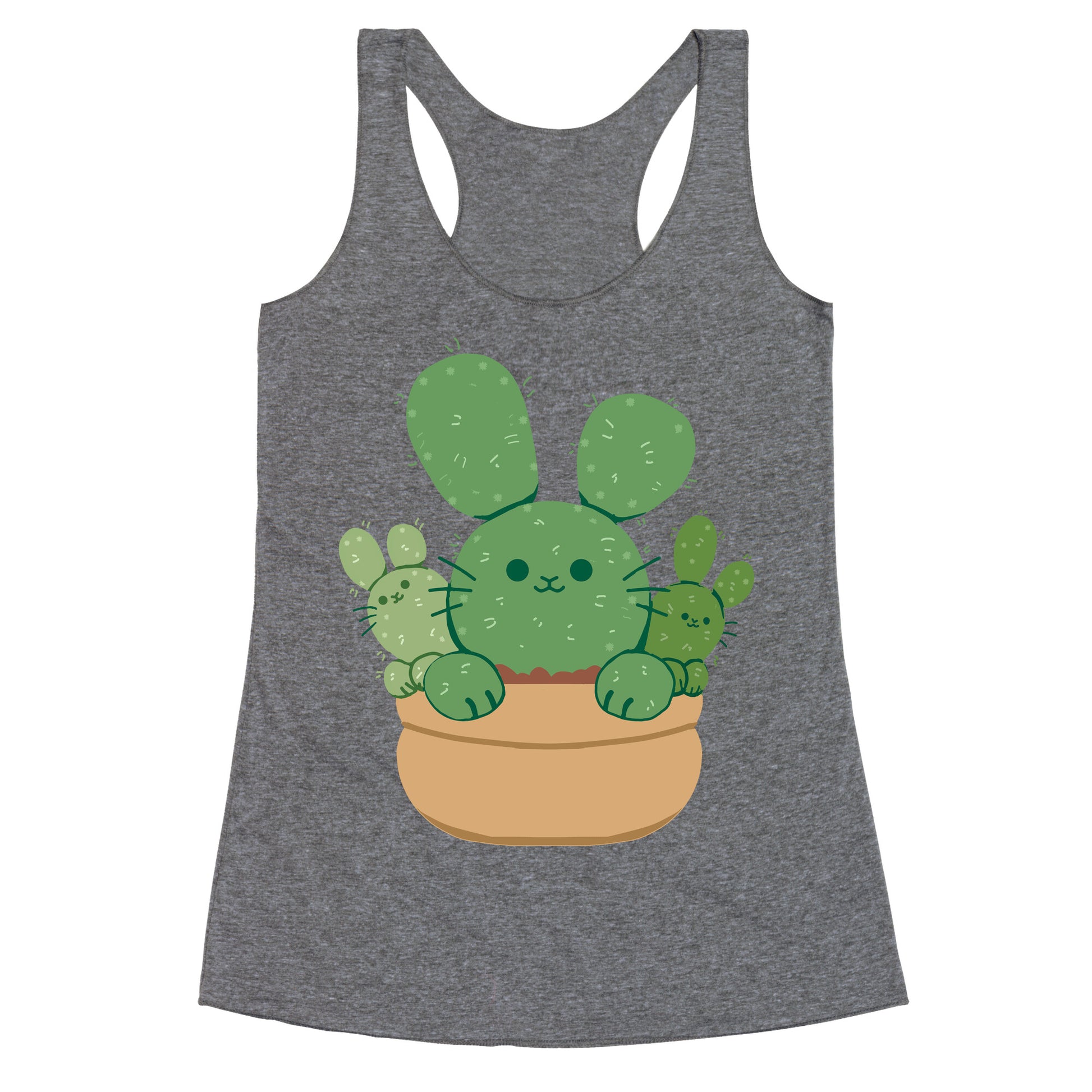 Bunny Ear Cactus Racerback Tank