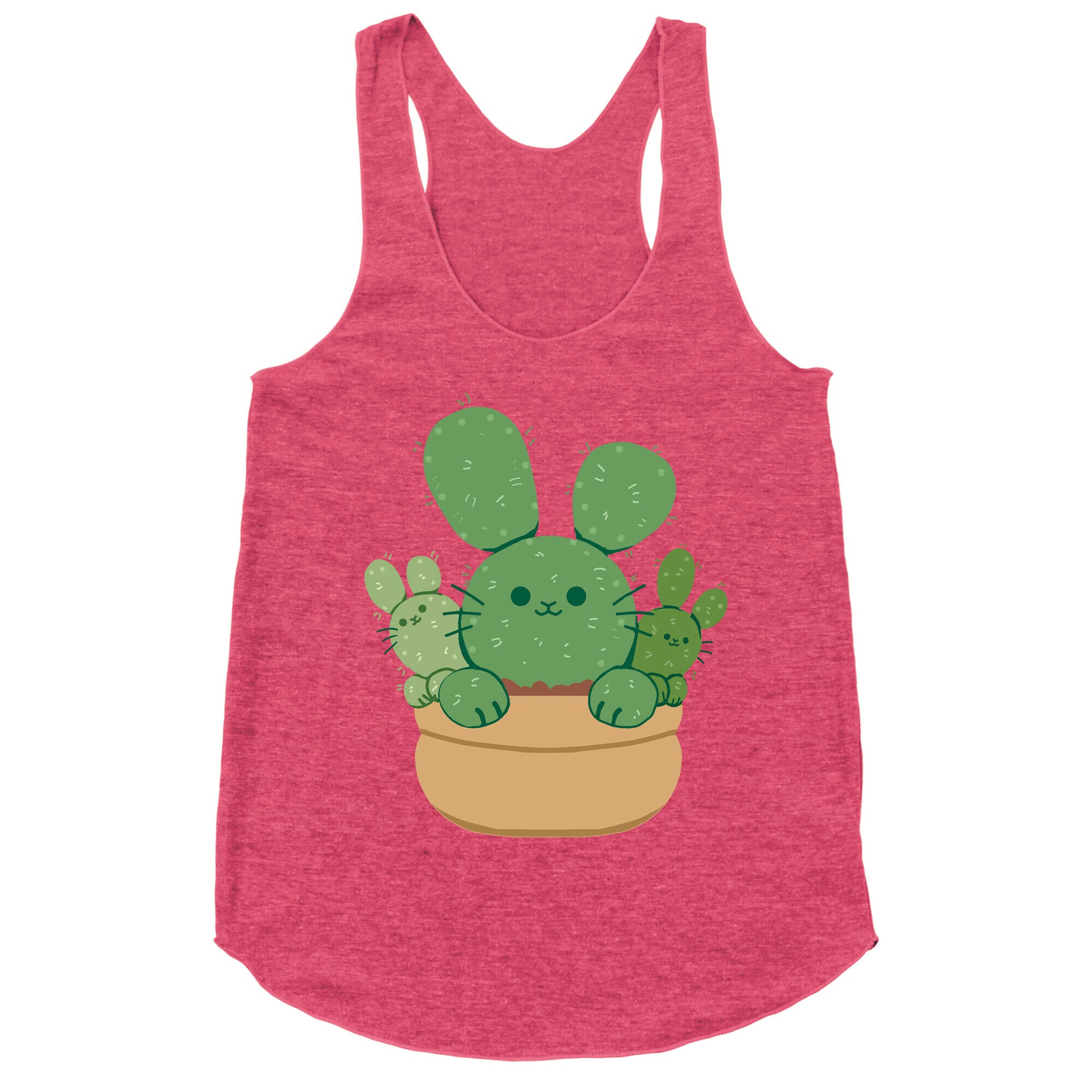 Bunny Ear Cactus Racerback Tank