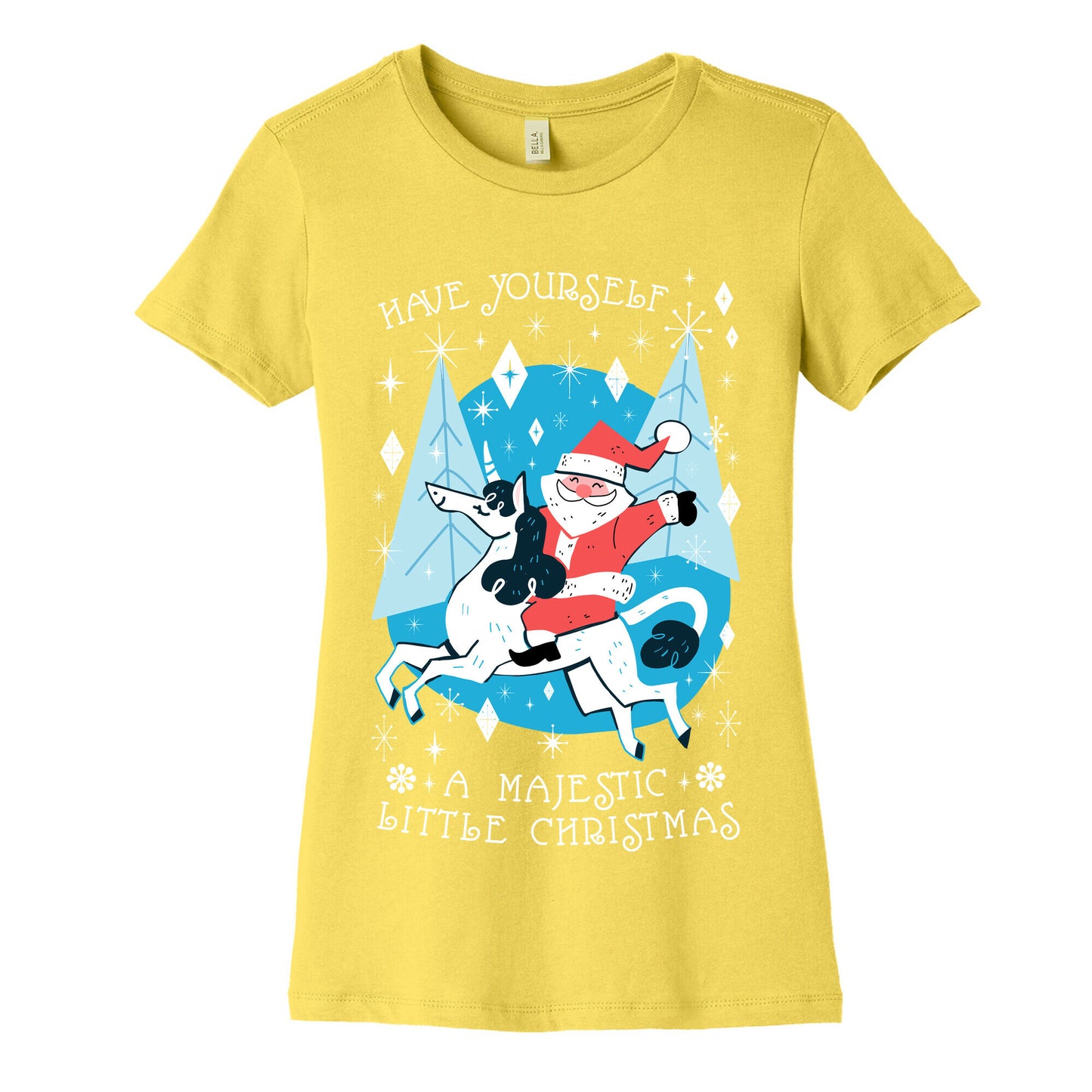 Have Yourself A Majestic Little Christmas Women's Cotton Tee