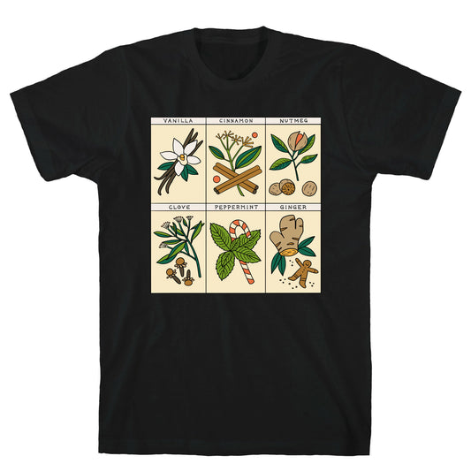 Holiday Spice Botanicals T-Shirt