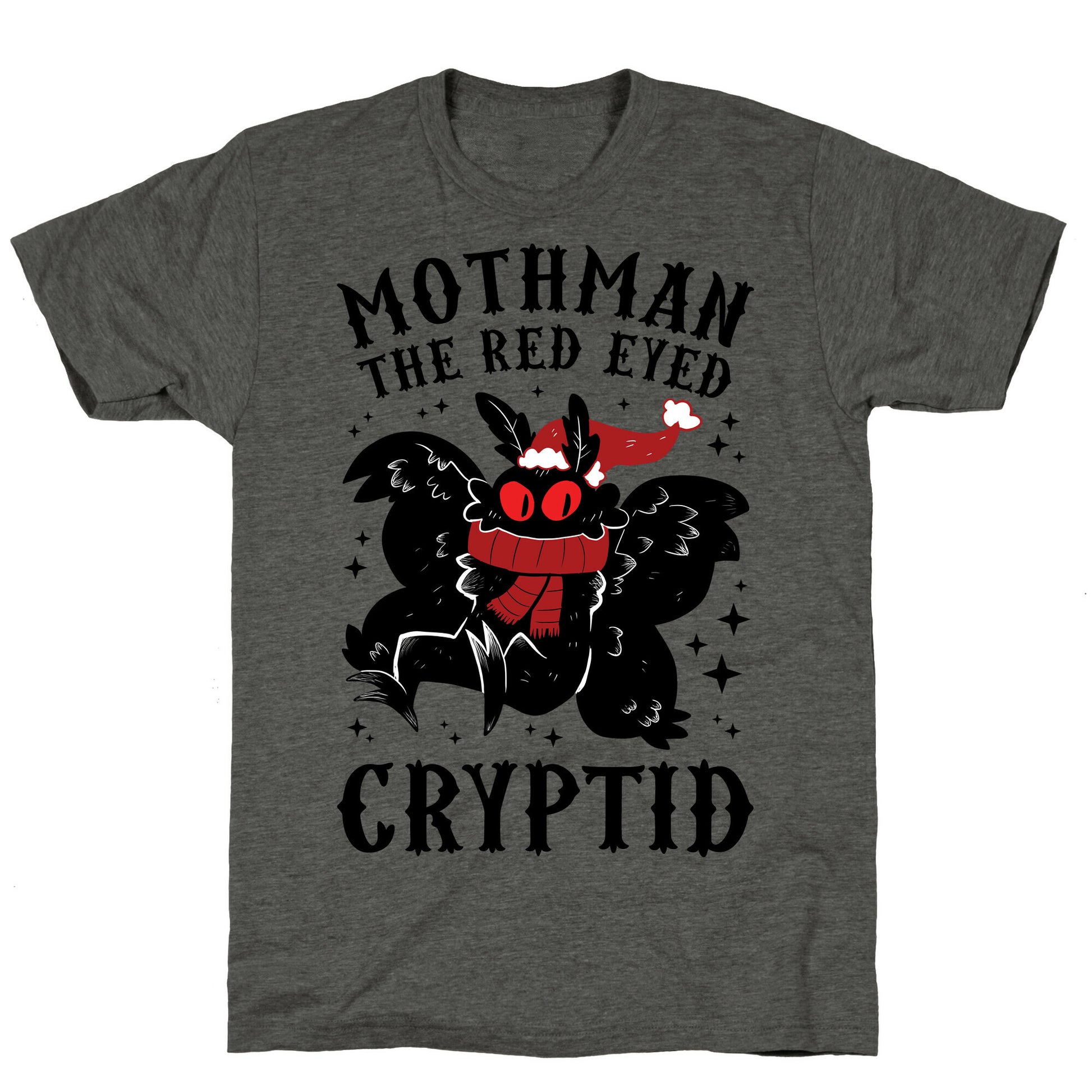 Mothman The Red Eyed Cryptid Unisex Triblend Tee