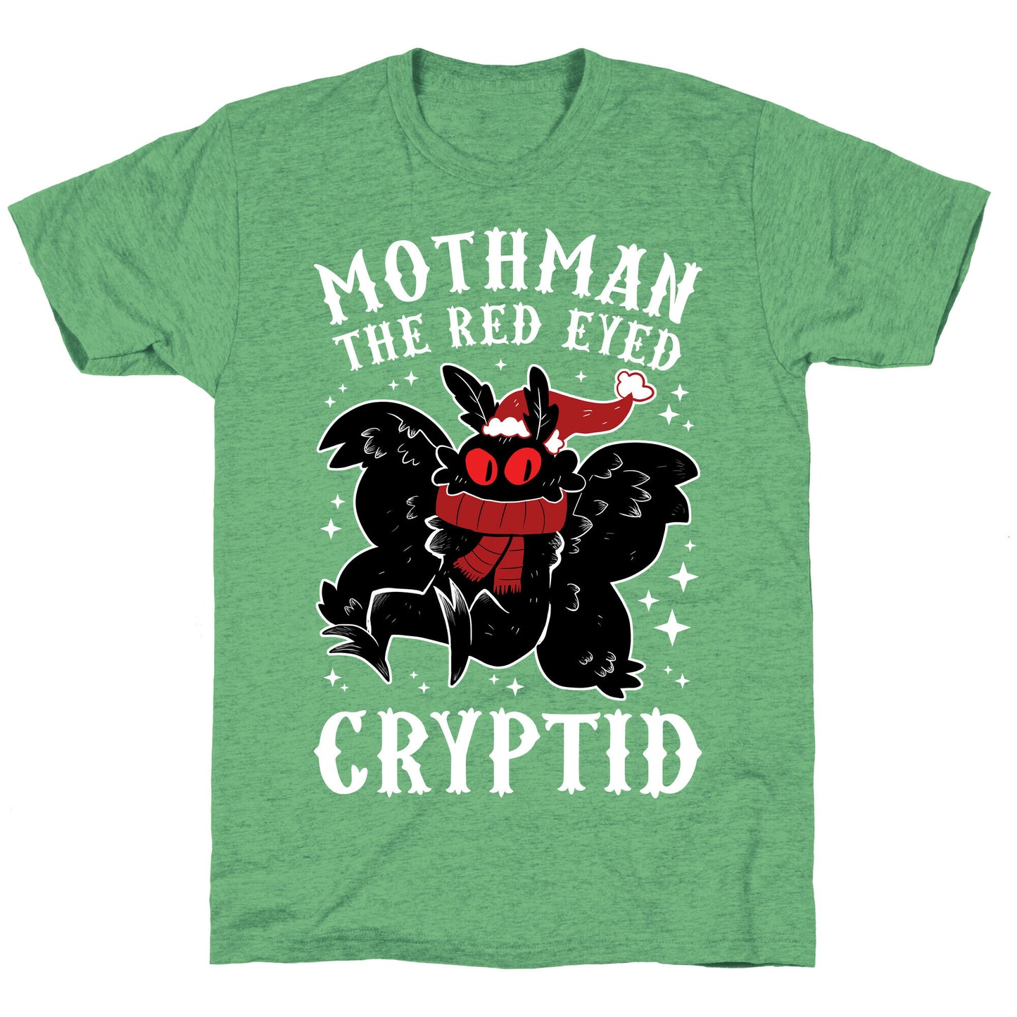 Mothman The Red Eyed Cryptid Unisex Triblend Tee