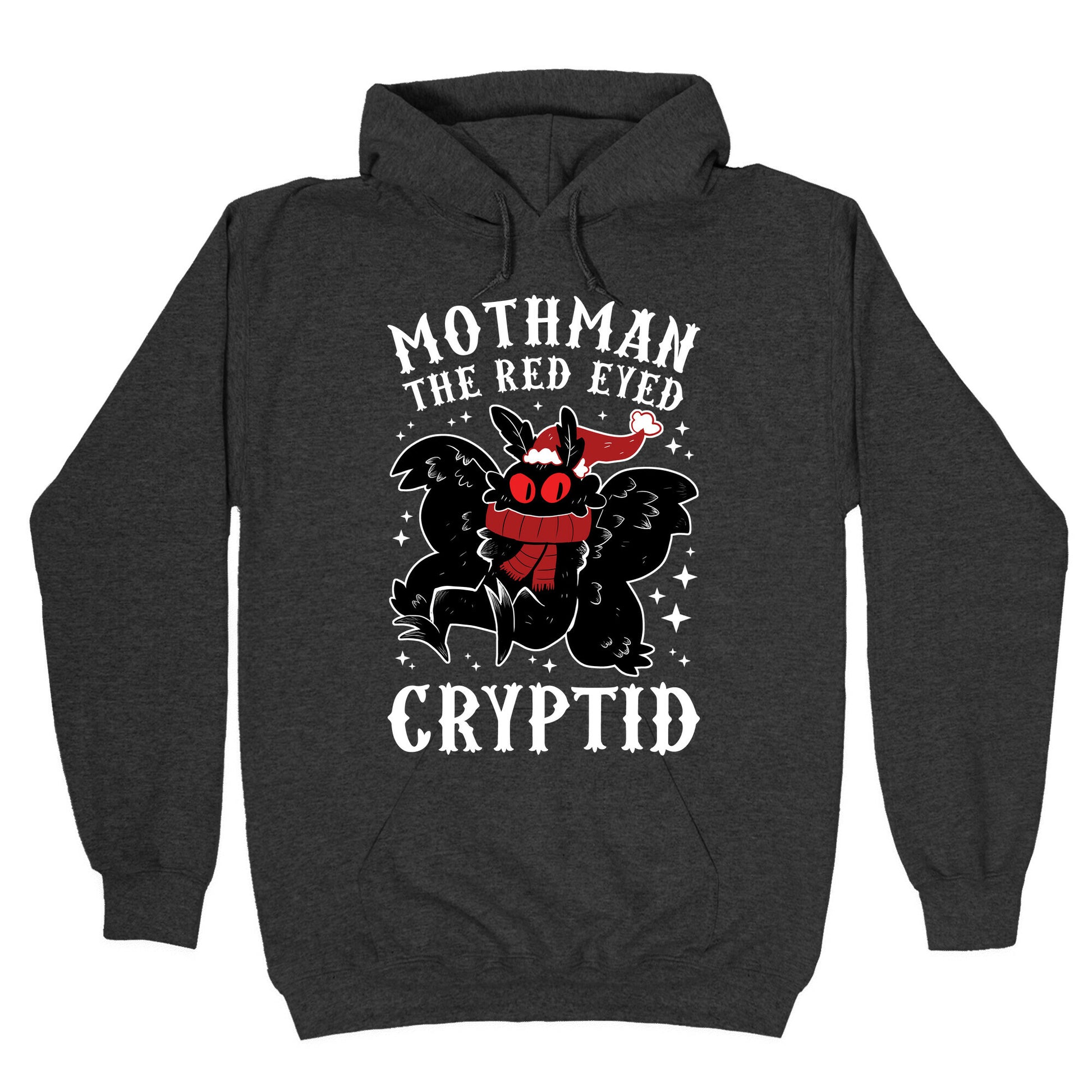 Mothman The Red Eyed Cryptid Hoodie