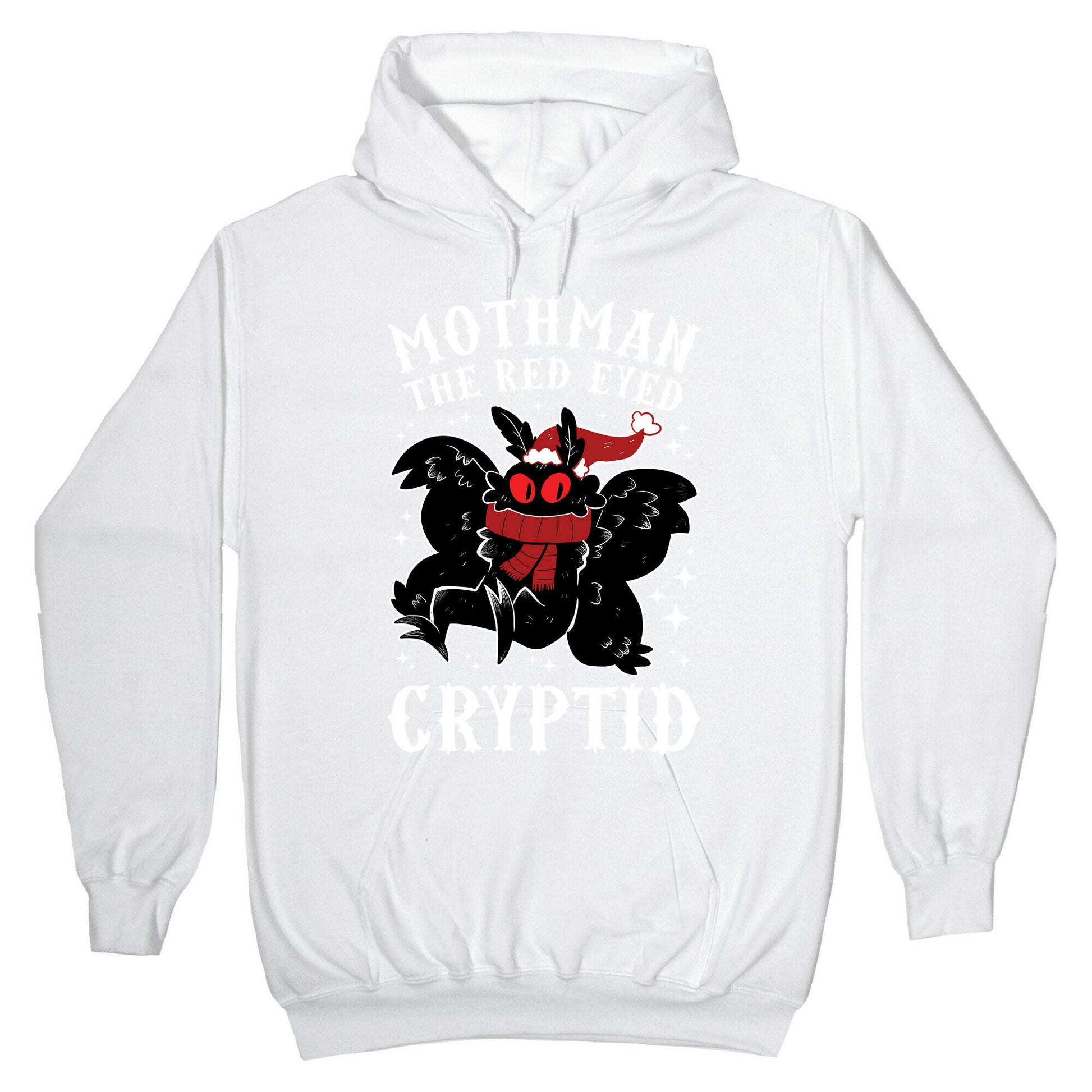 Mothman The Red Eyed Cryptid Hoodie