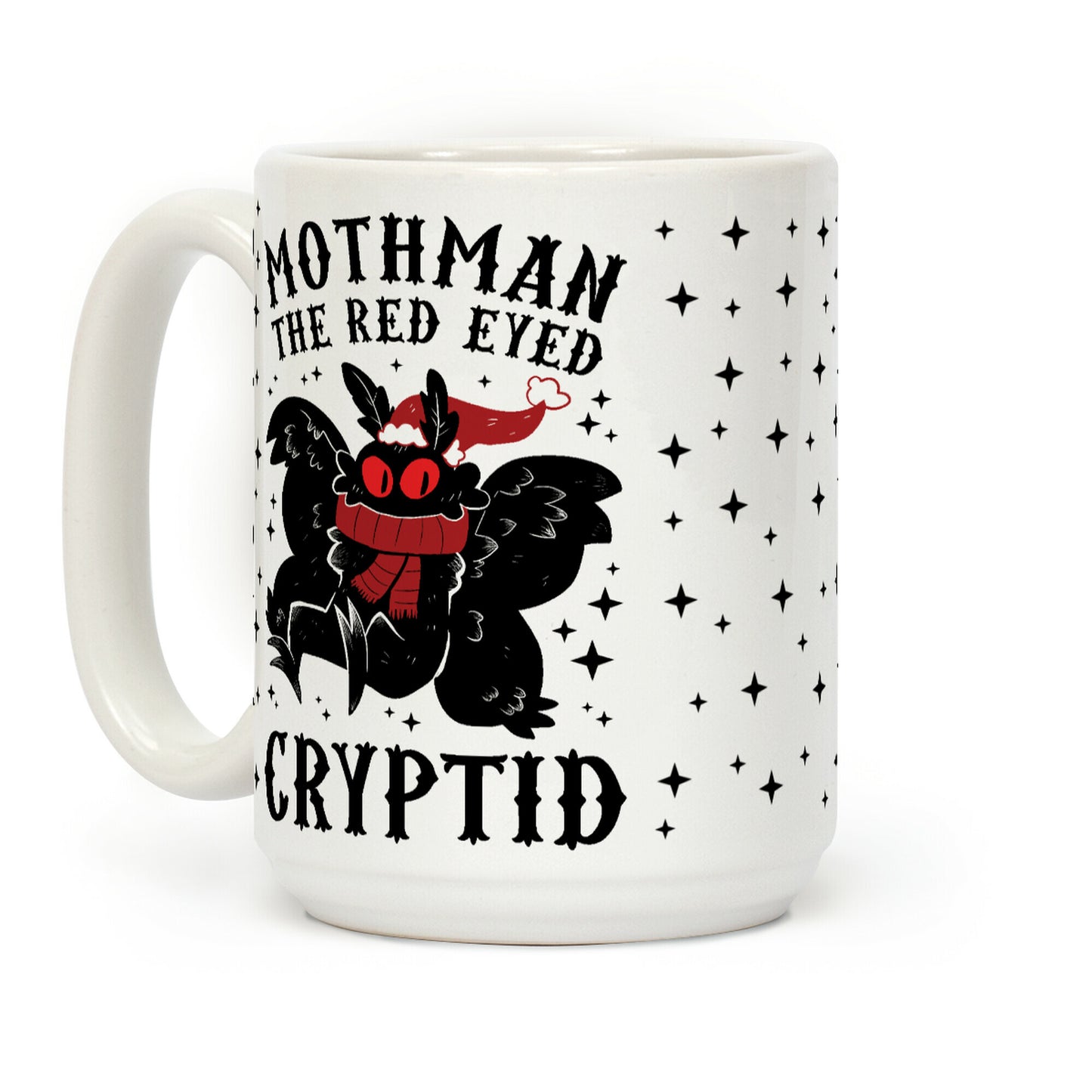 Mothman The Red Eyed Cryptid Coffee Mug