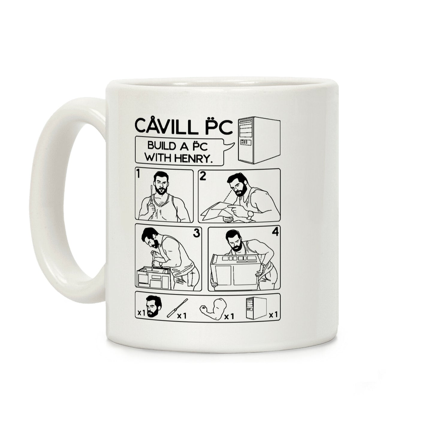 Cavill PC Parody Coffee Mug