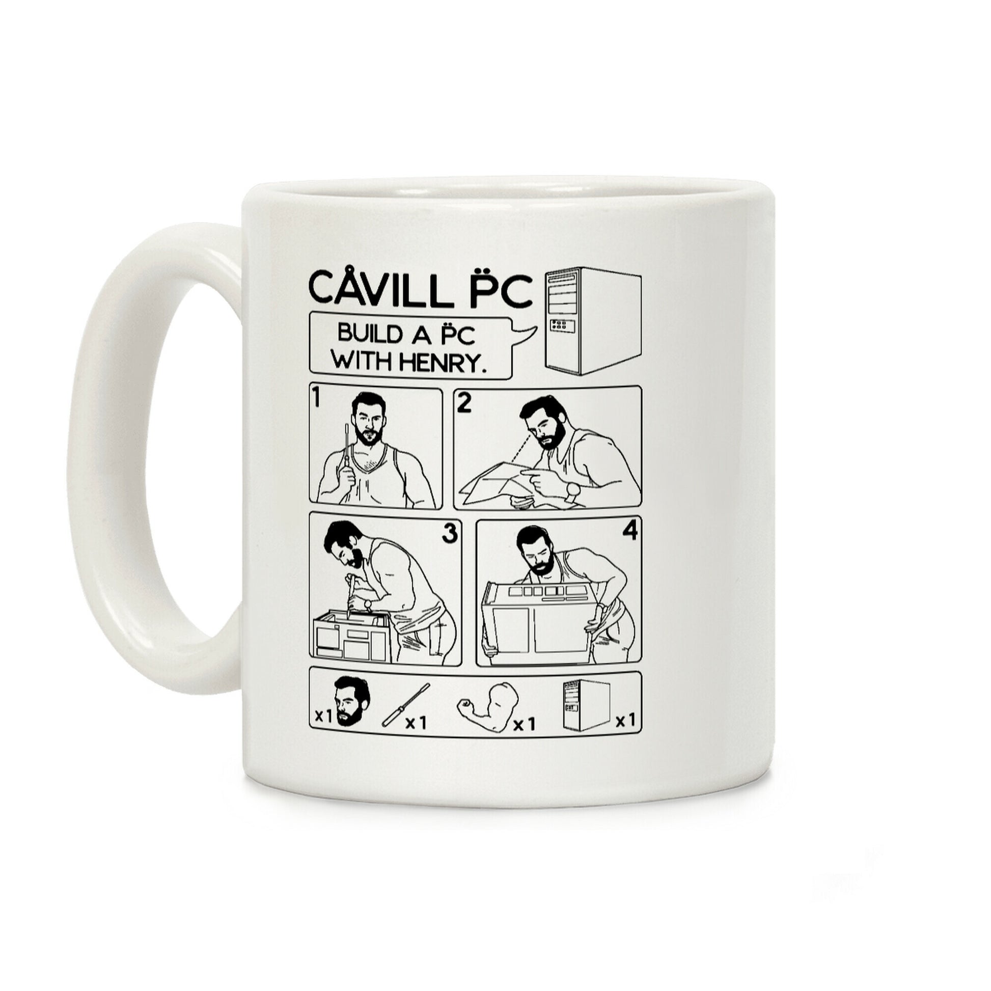 Cavill PC Parody Coffee Mug