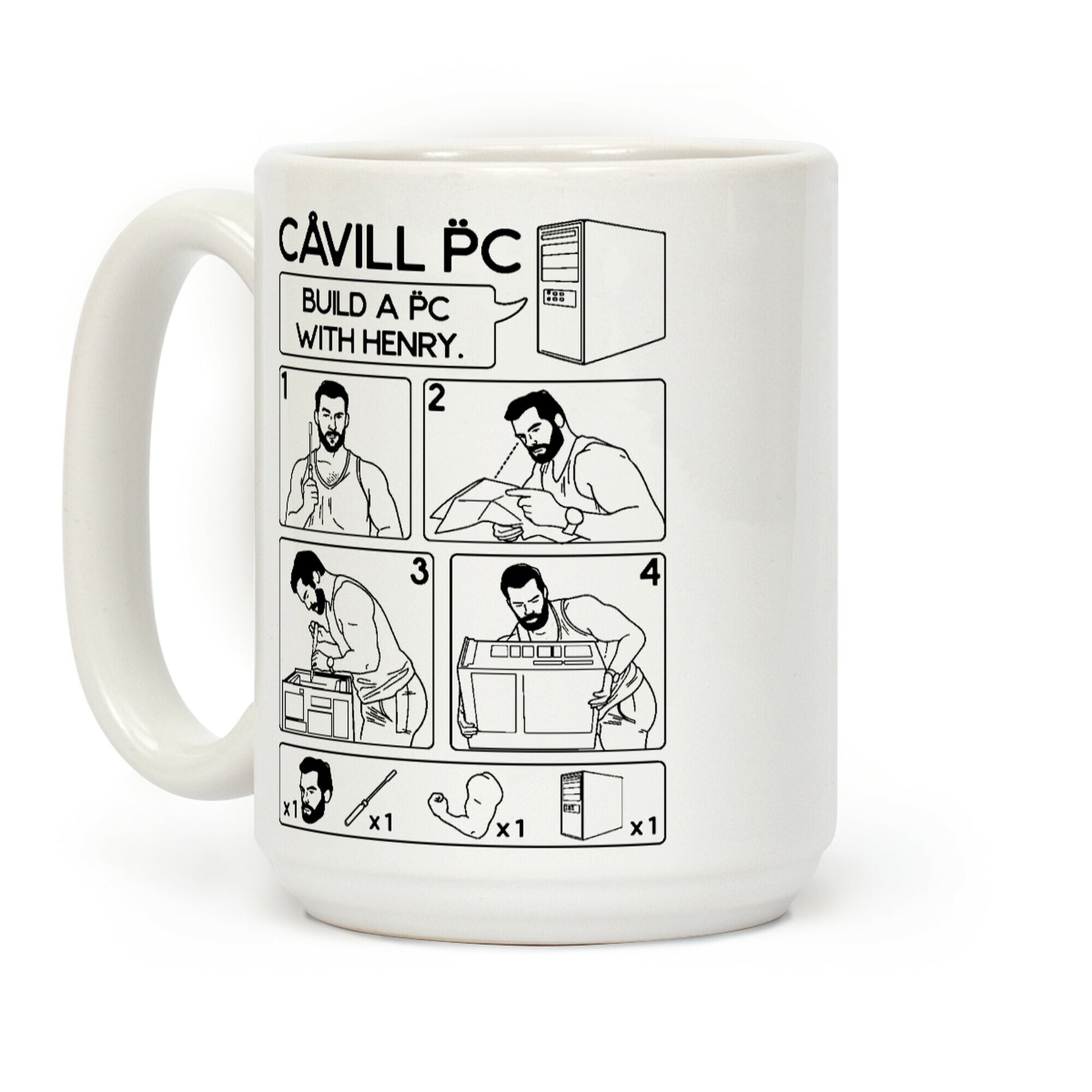 Cavill PC Parody Coffee Mug