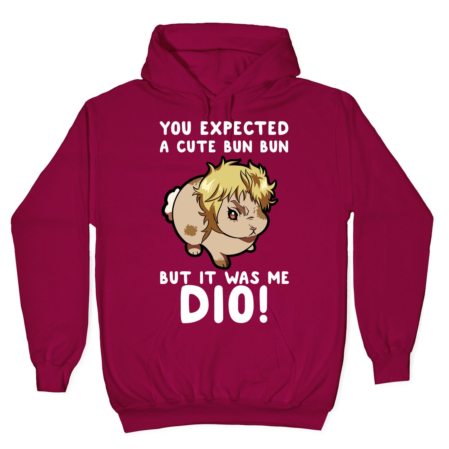 You Expected A Cute Bun Bun But It Was Me DIO Hoodie