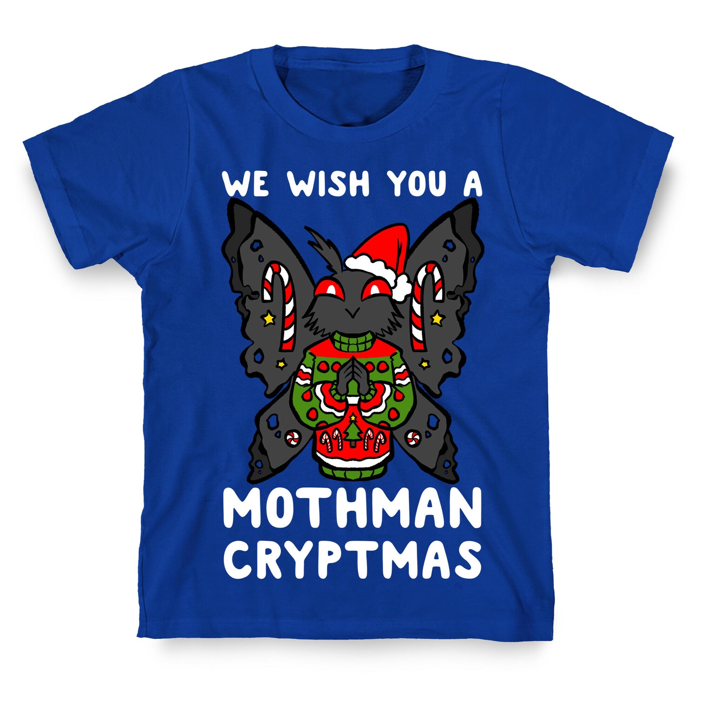 We Wish You A Mothman Cryptmas T-Shirt