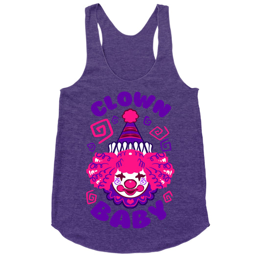 Clown Baby Racerback Tank