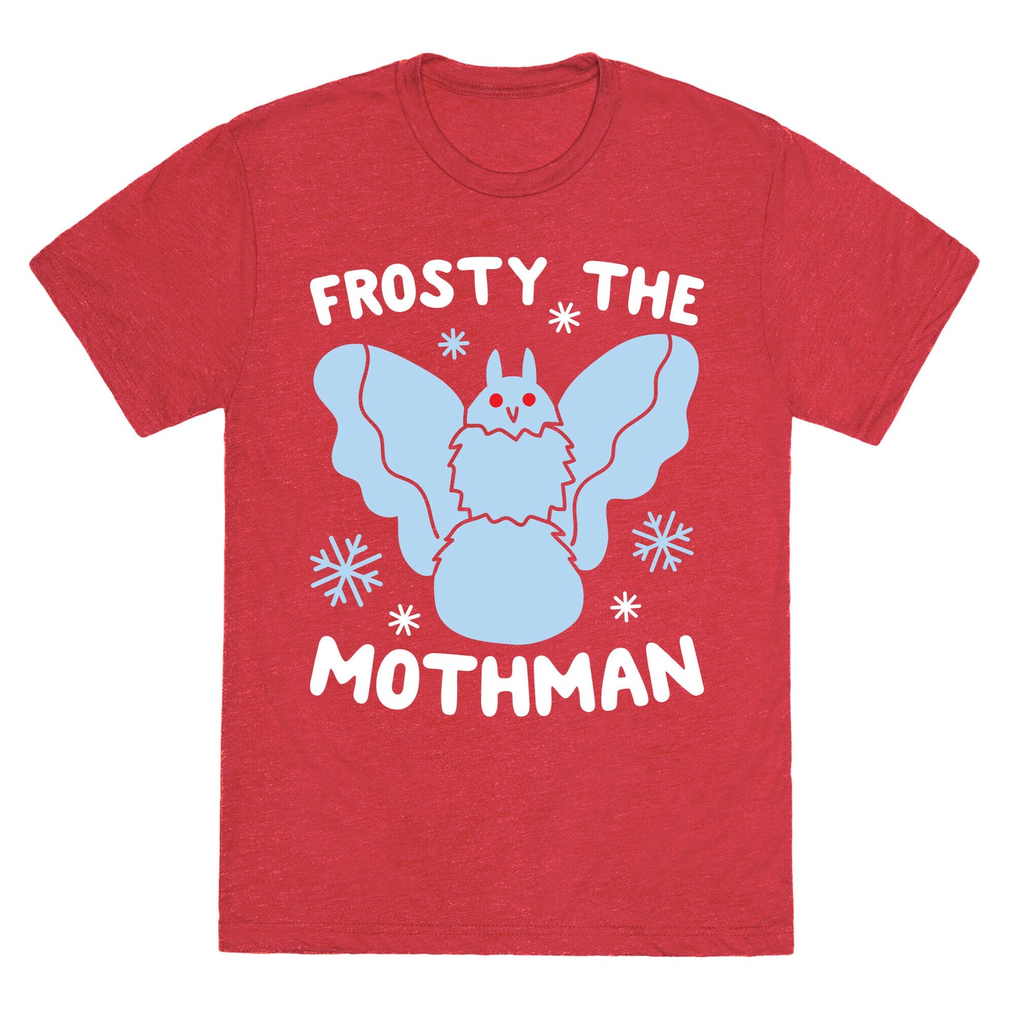 Frosty The Mothman Unisex Triblend Tee