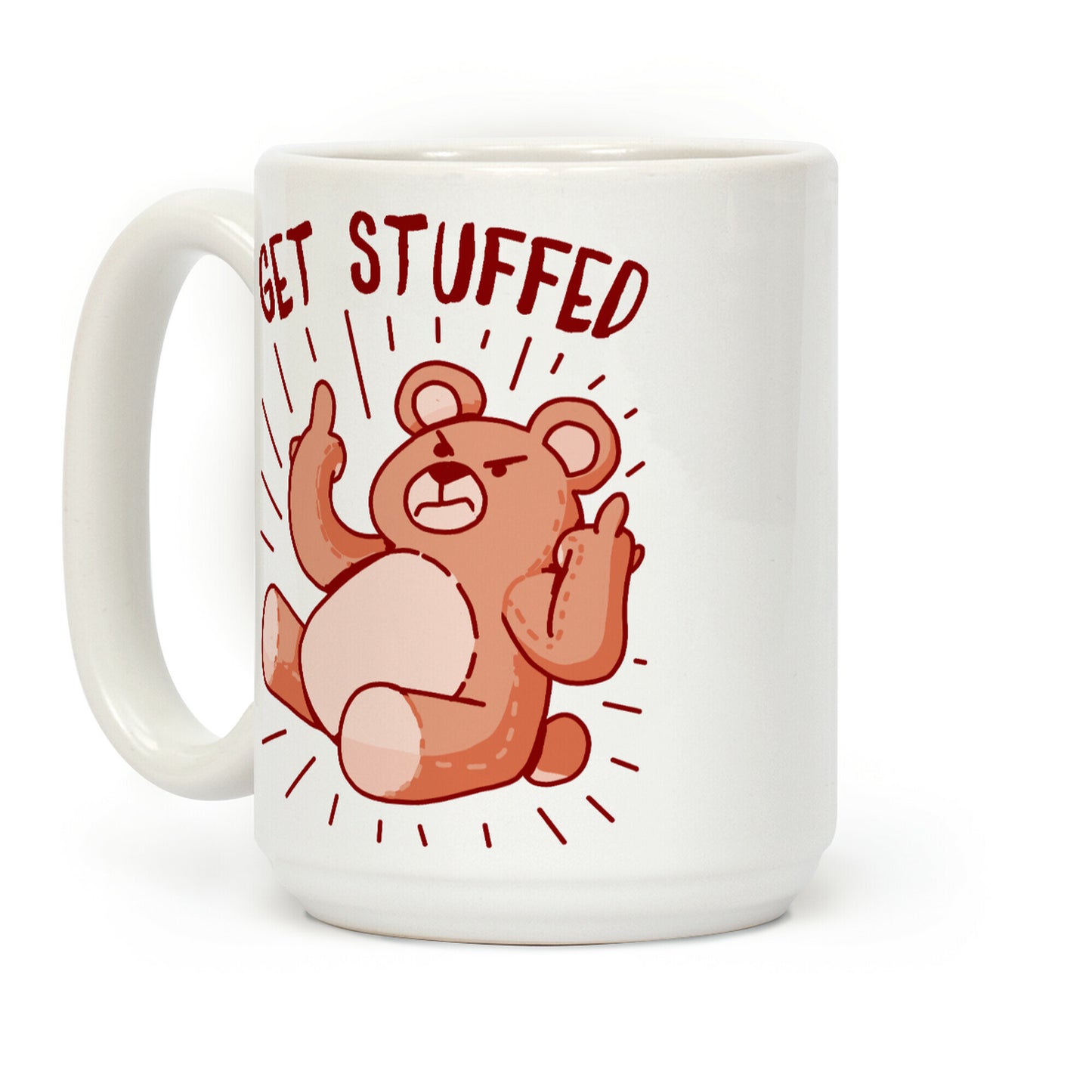 Get Stuffed Teddy Bear Coffee Mug