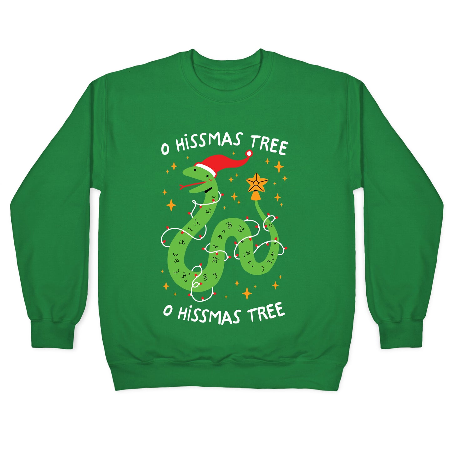 O Hissmas Tree Crewneck Sweatshirt